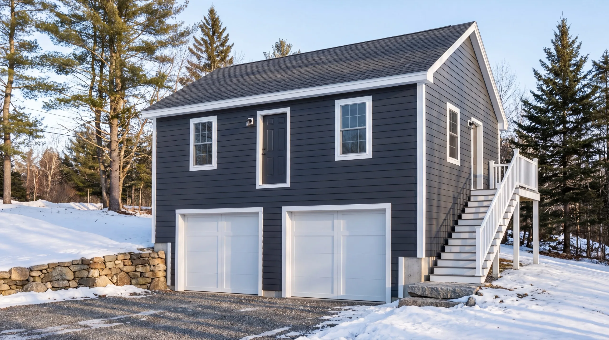 garage-integrated ADU build in Farmingdale