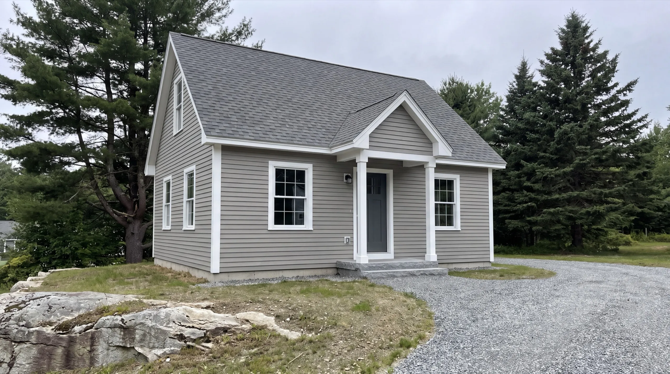 standalone ADU under construction on a Gardiner property