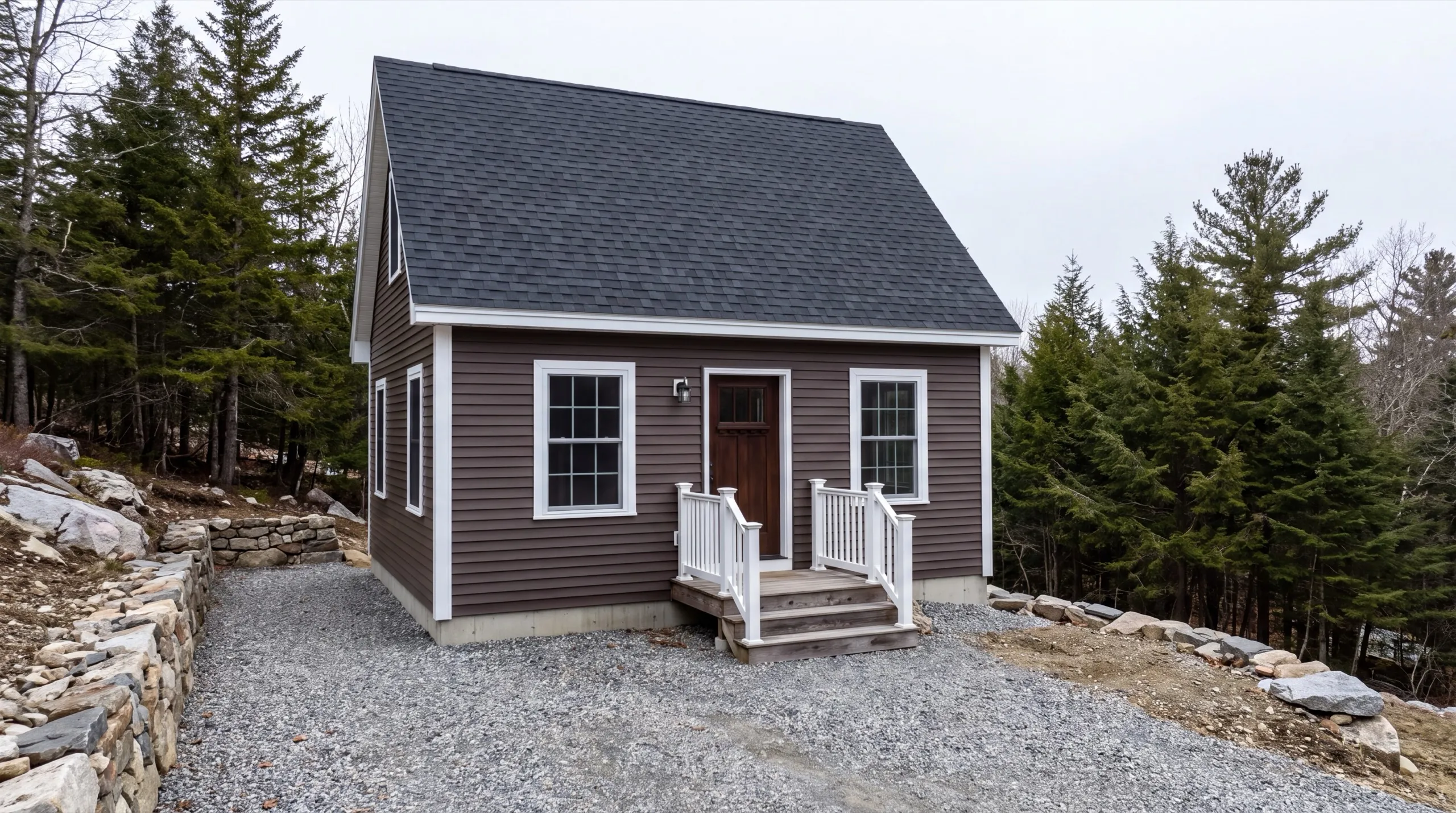 ADU builder in Hallowell, ME, framing an accessory dwelling unit