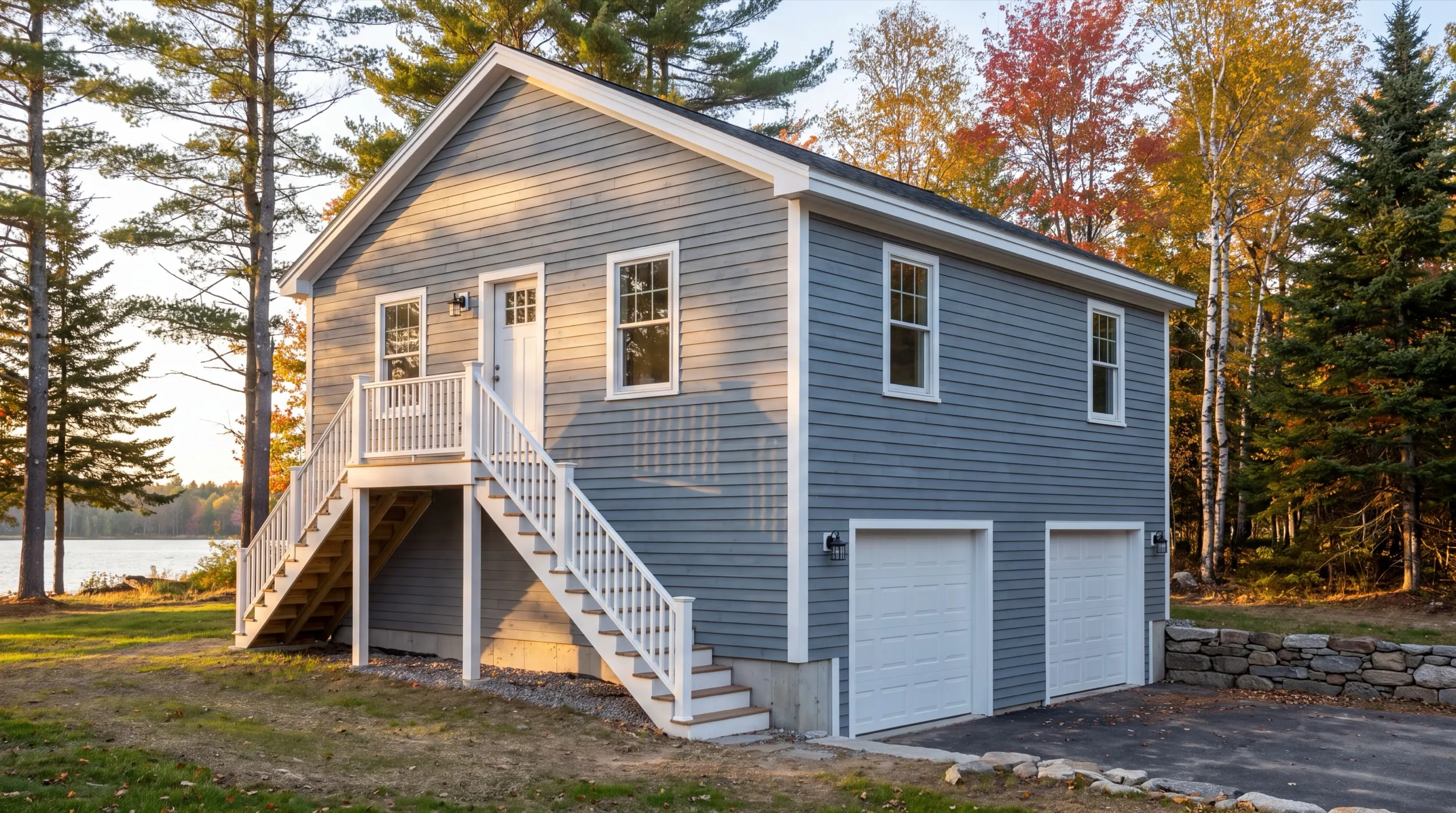 garage-integrated ADU build in Jefferson