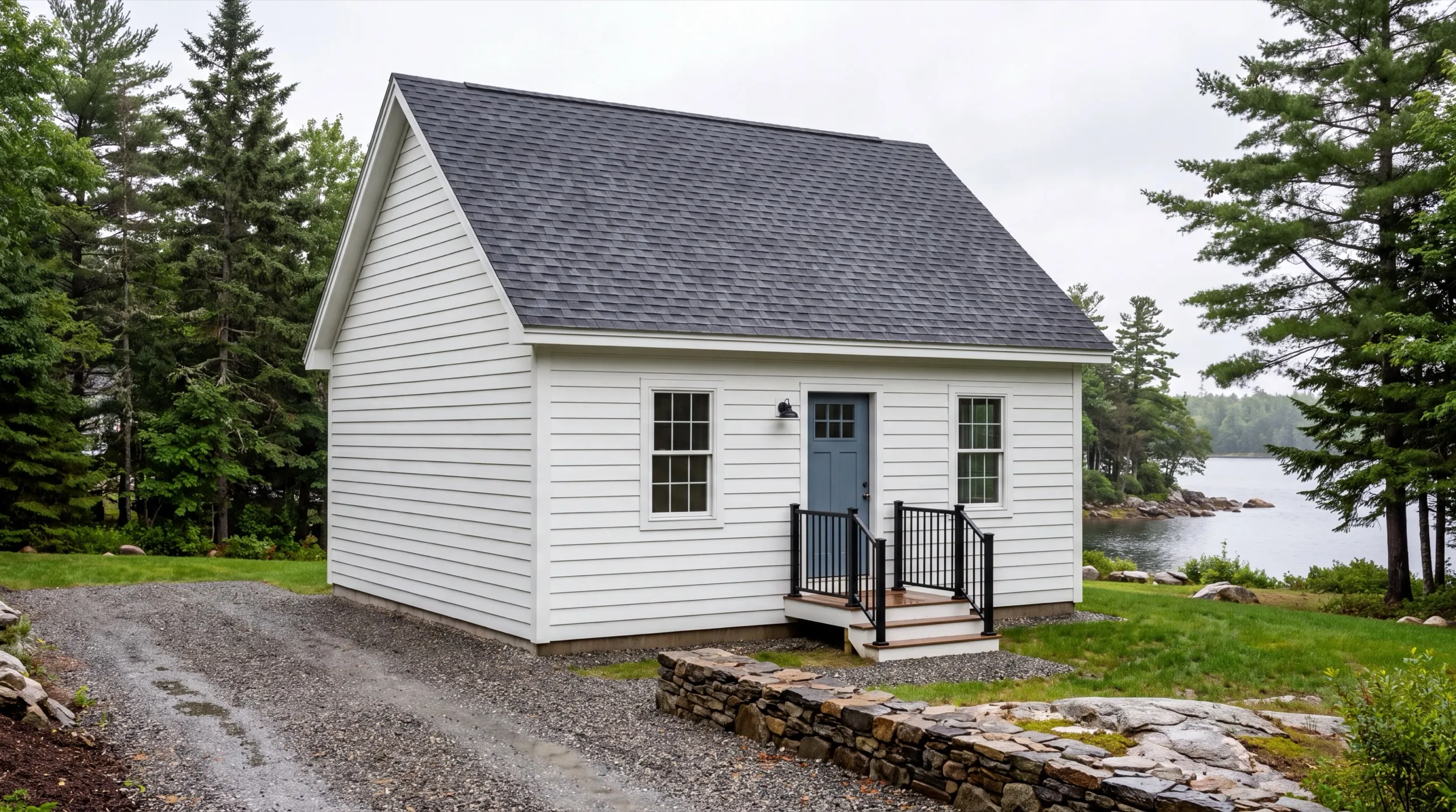 ADU builder in Jefferson, ME, framing an accessory dwelling unit