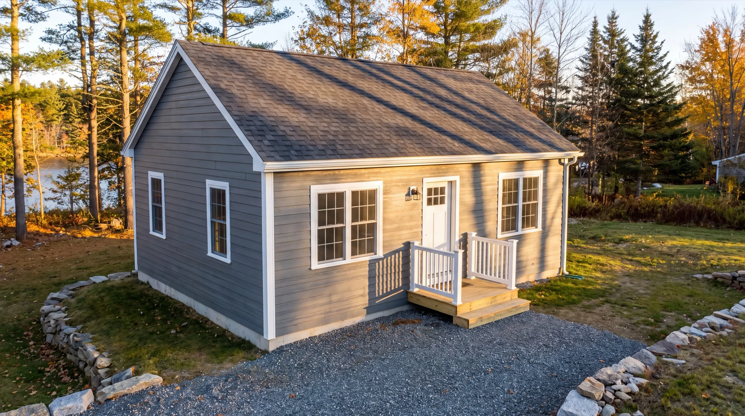 ADU builder in Pittston, ME, framing an accessory dwelling unit
