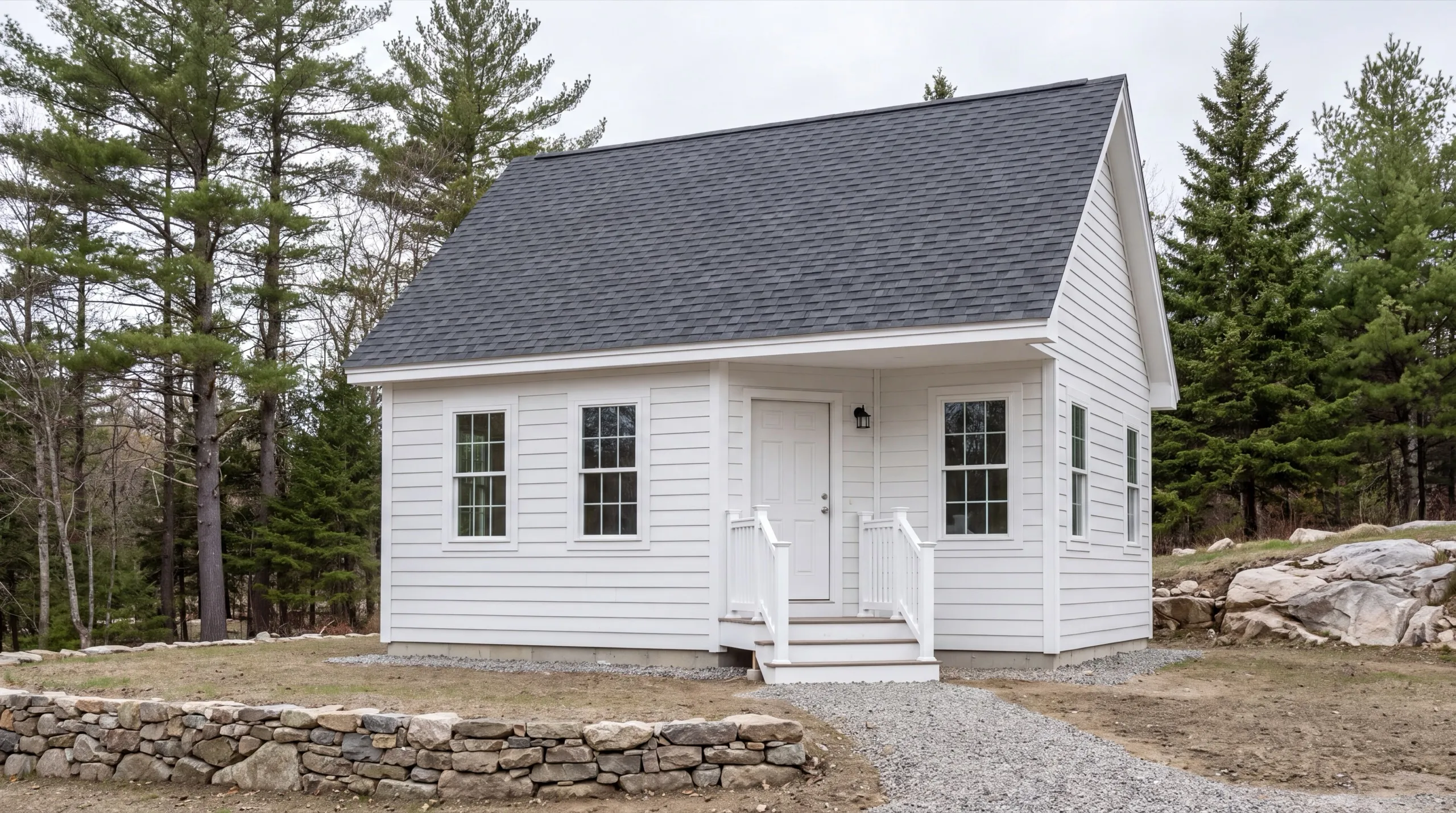 ADU builder in Richmond, ME, framing an accessory dwelling unit