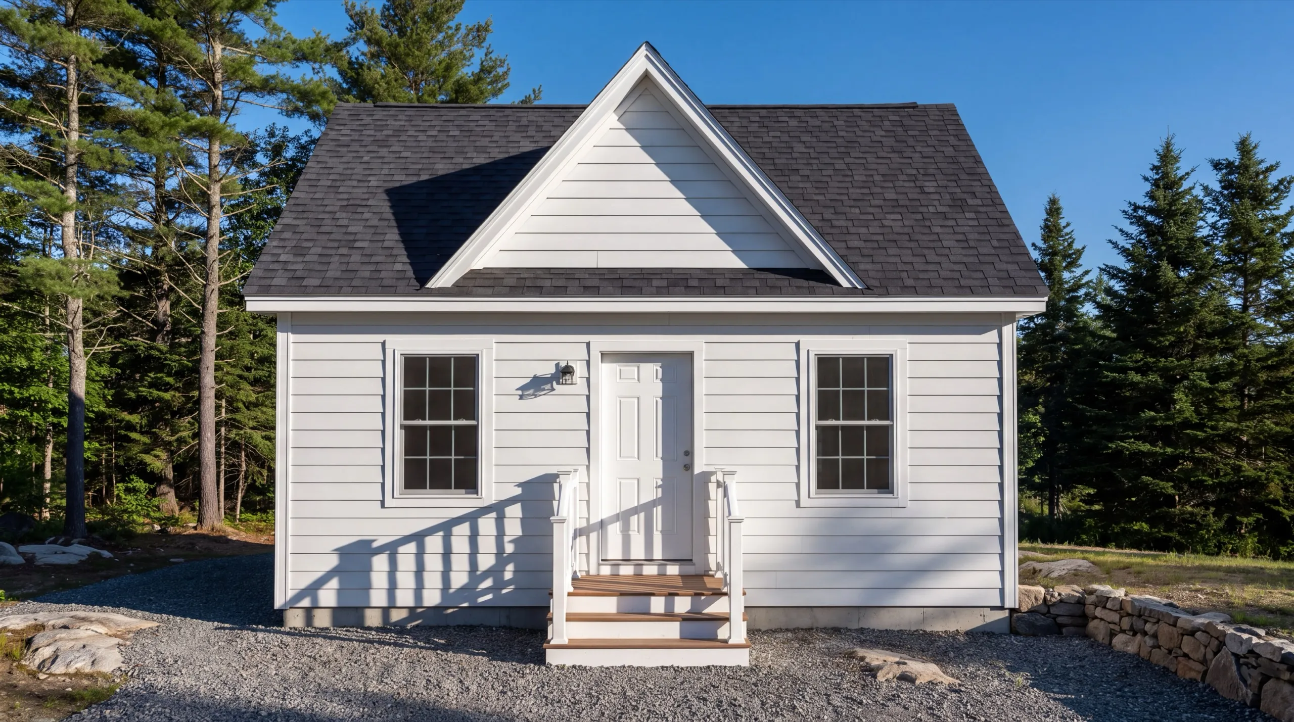 ADU builder in Vassalboro, ME, framing an accessory dwelling unit