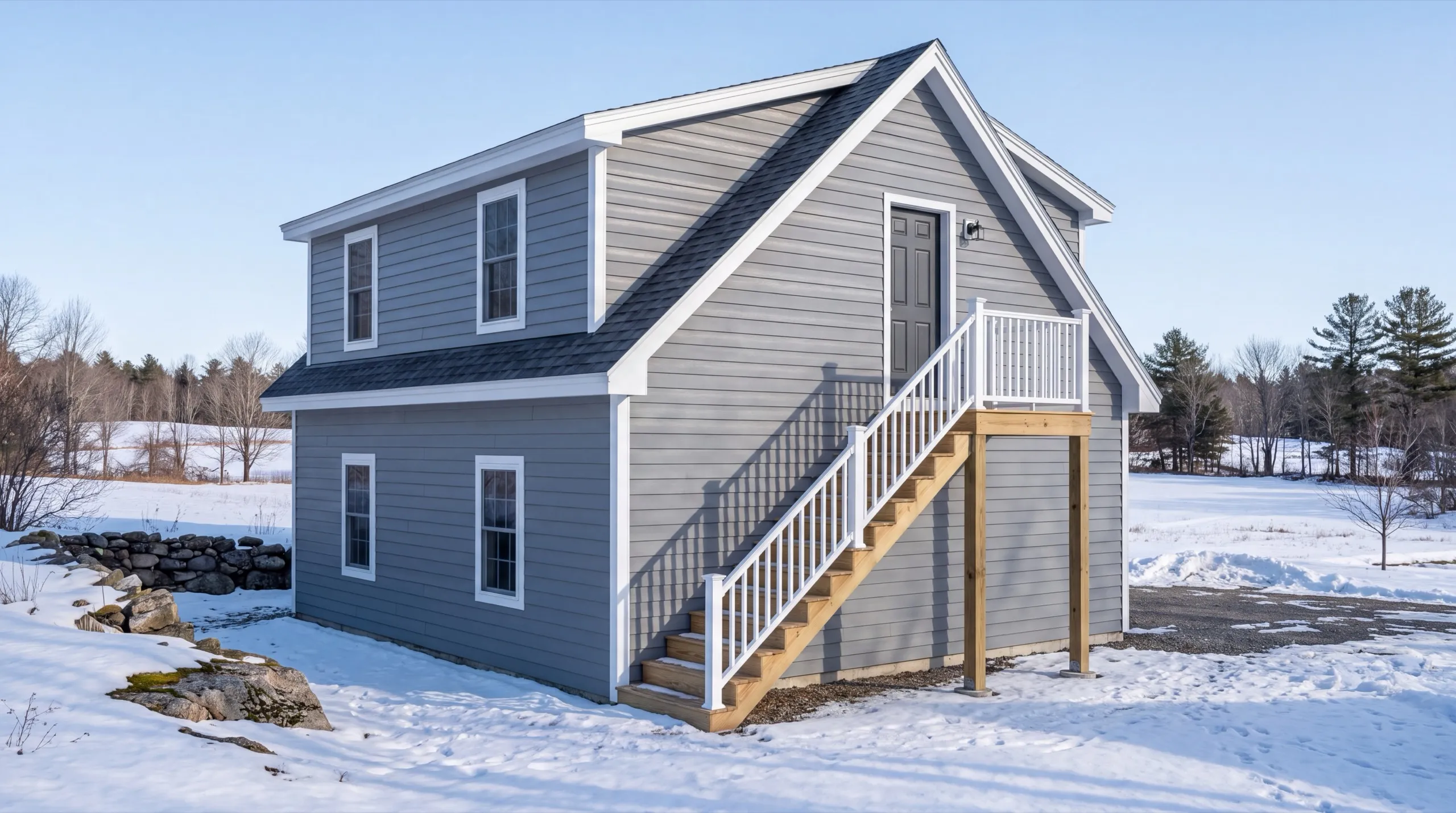 garage-integrated ADU build in Whitefield