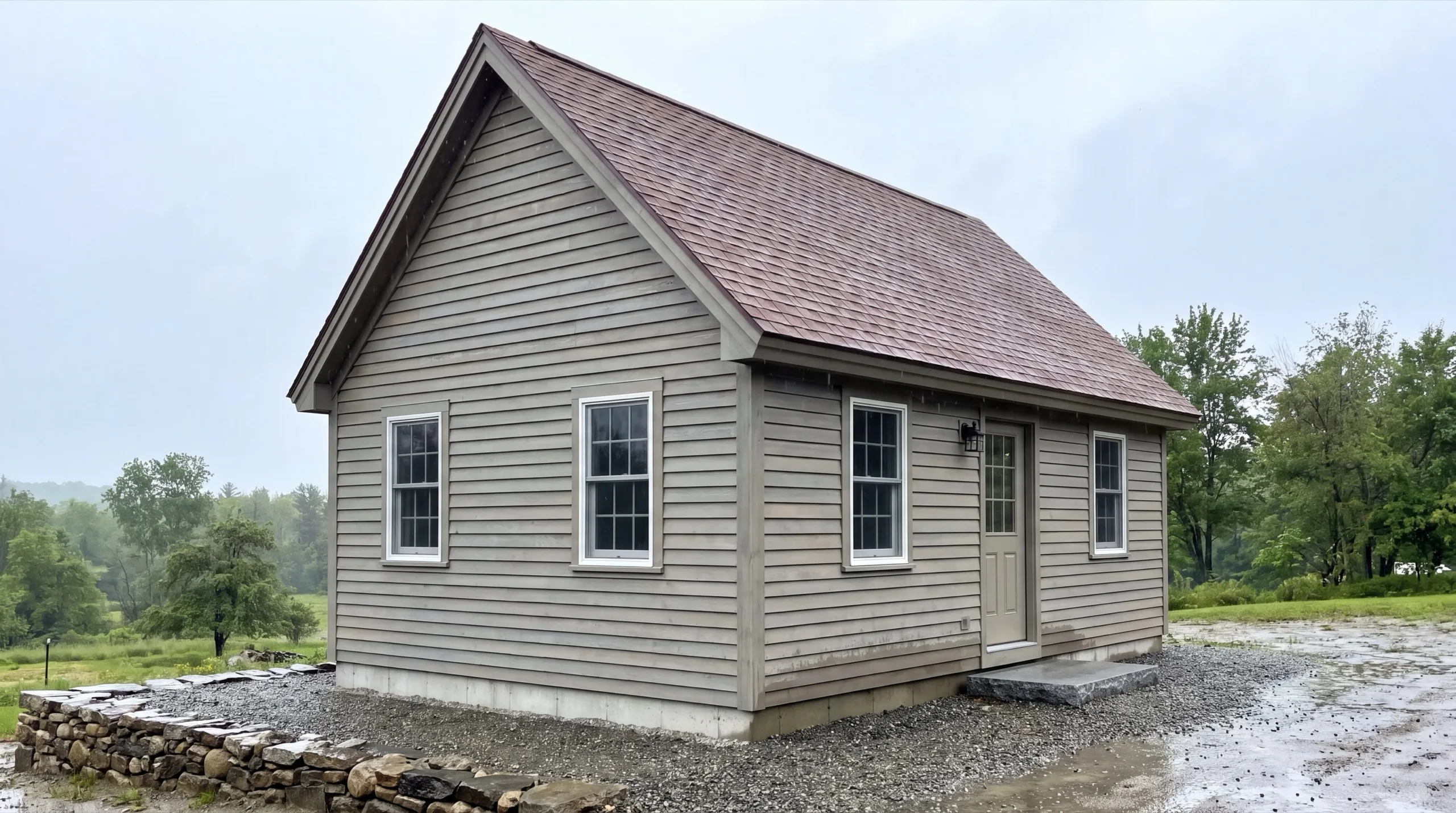 standalone ADU under construction on a Windsor property