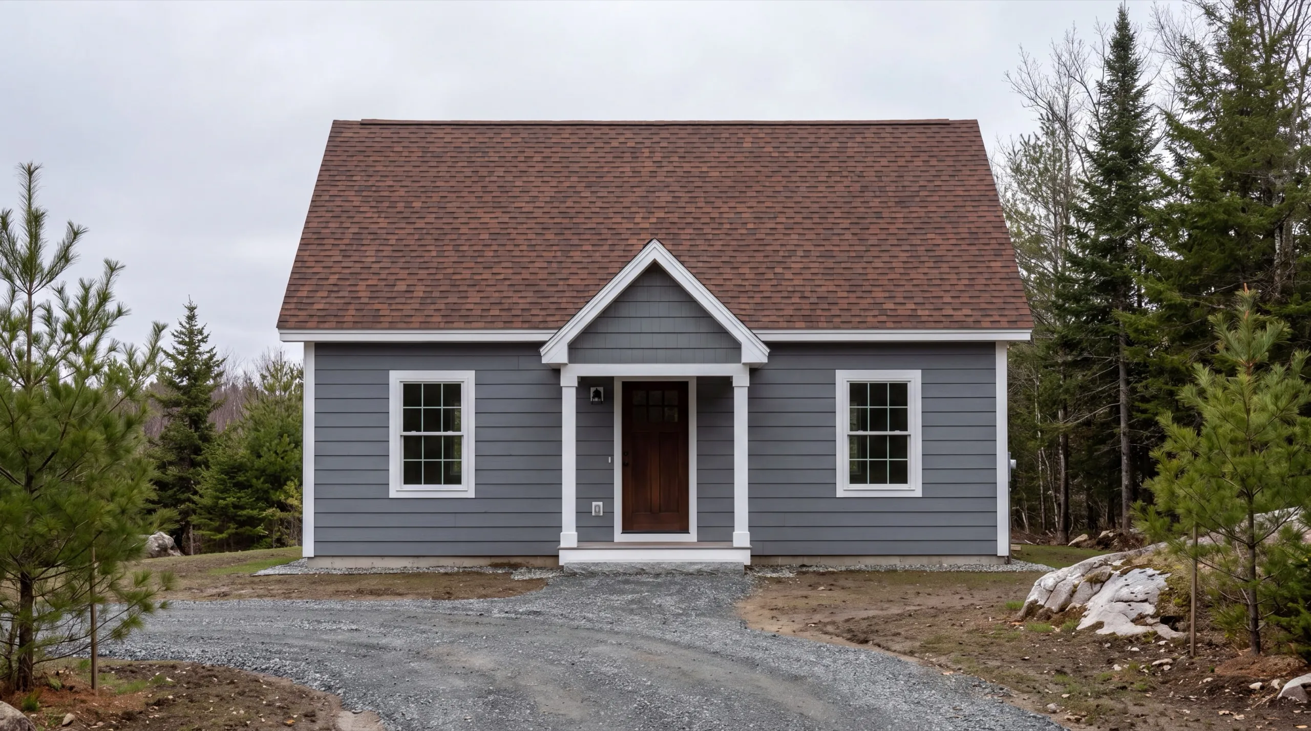 standalone ADU under construction on a Winthrop property