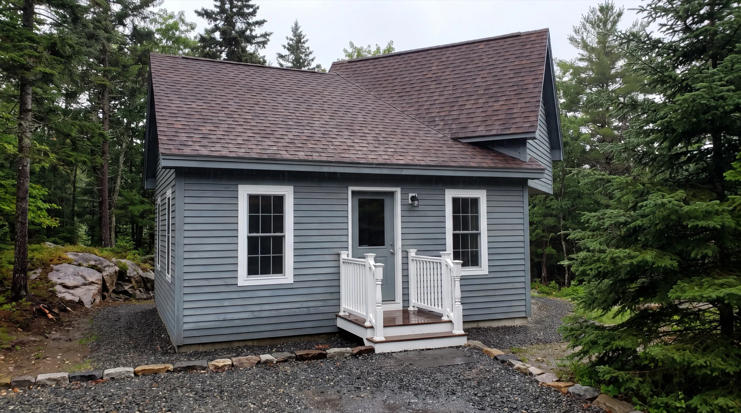 ADU builder in Wiscasset, ME, framing an accessory dwelling unit