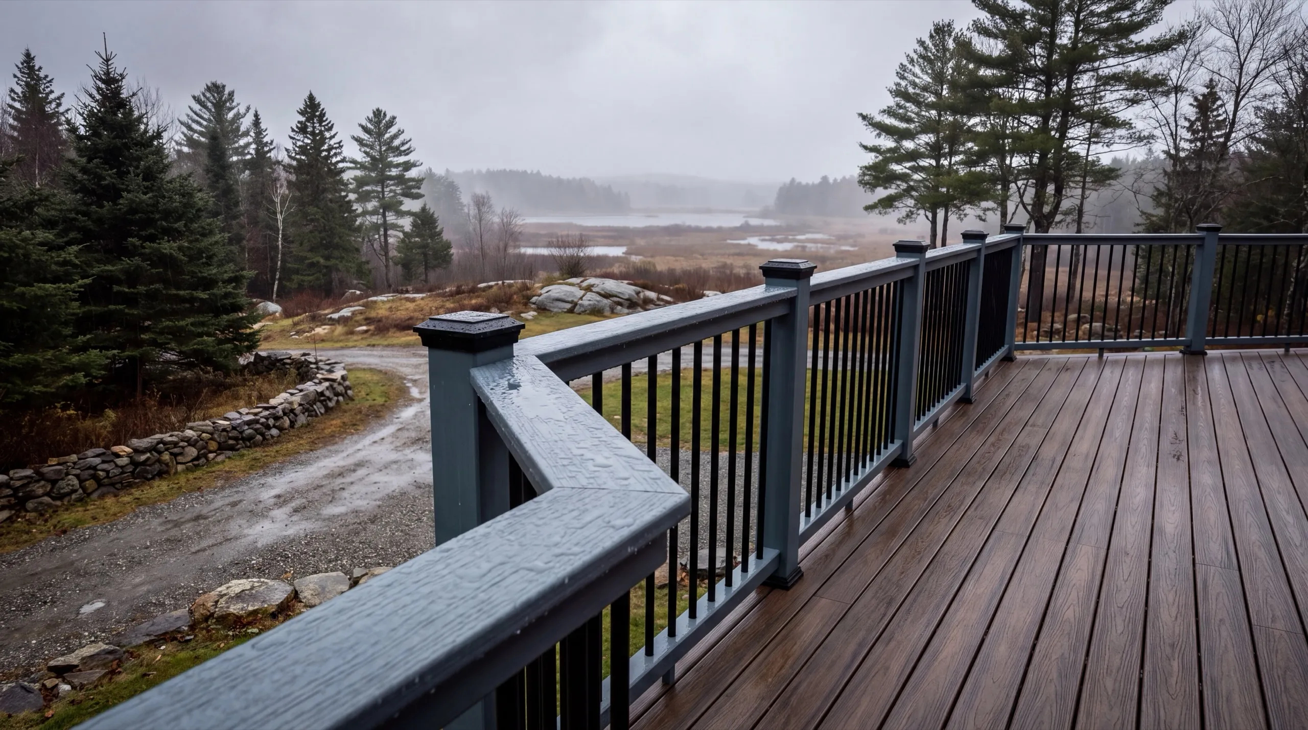 deck railing installation in Chelsea