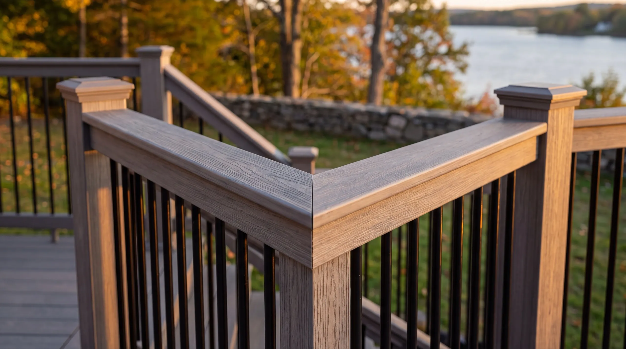 deck railing installation in Richmond