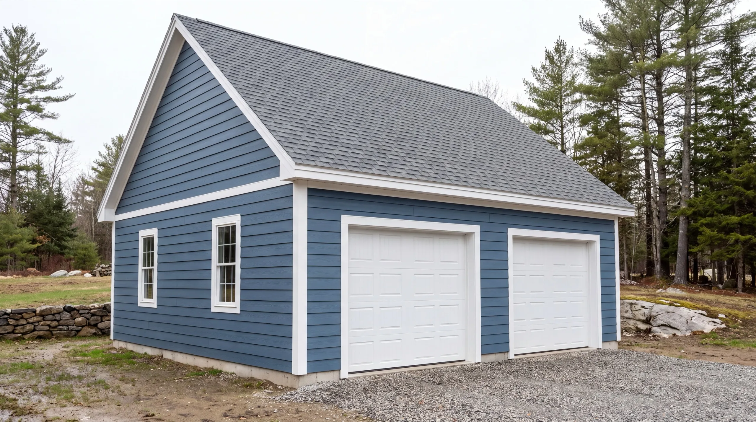 garage builders in Hallowell, ME building a garage addition near Water Street