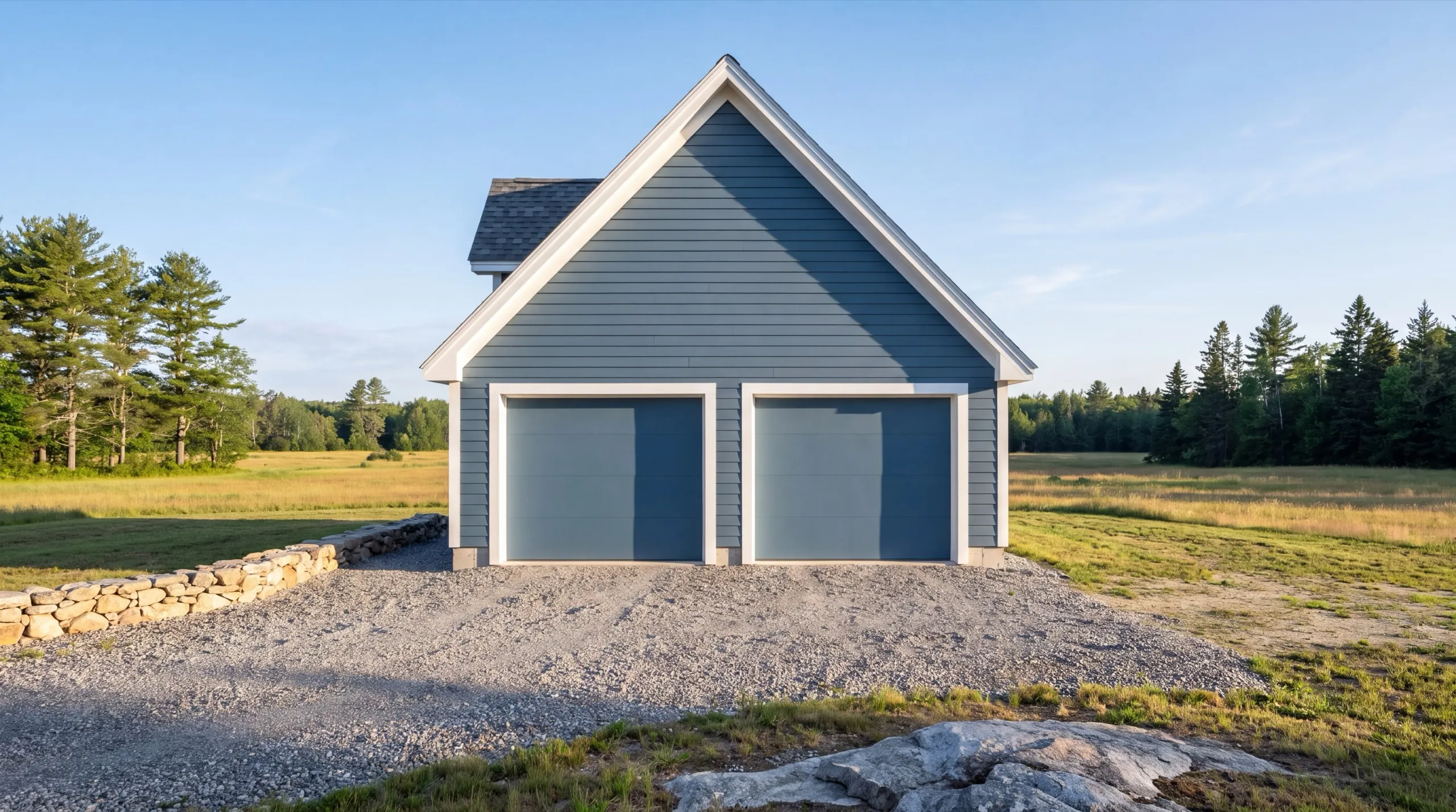 garage build near Pleasant Pond in Litchfield