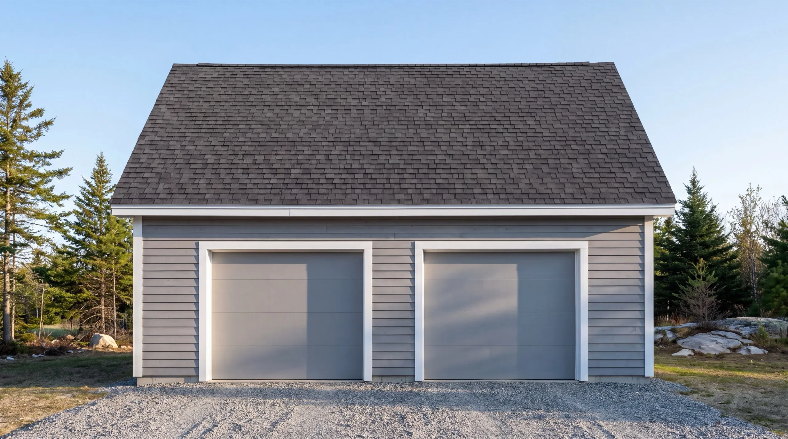 garage build near Messalonskee Lake in Sidney