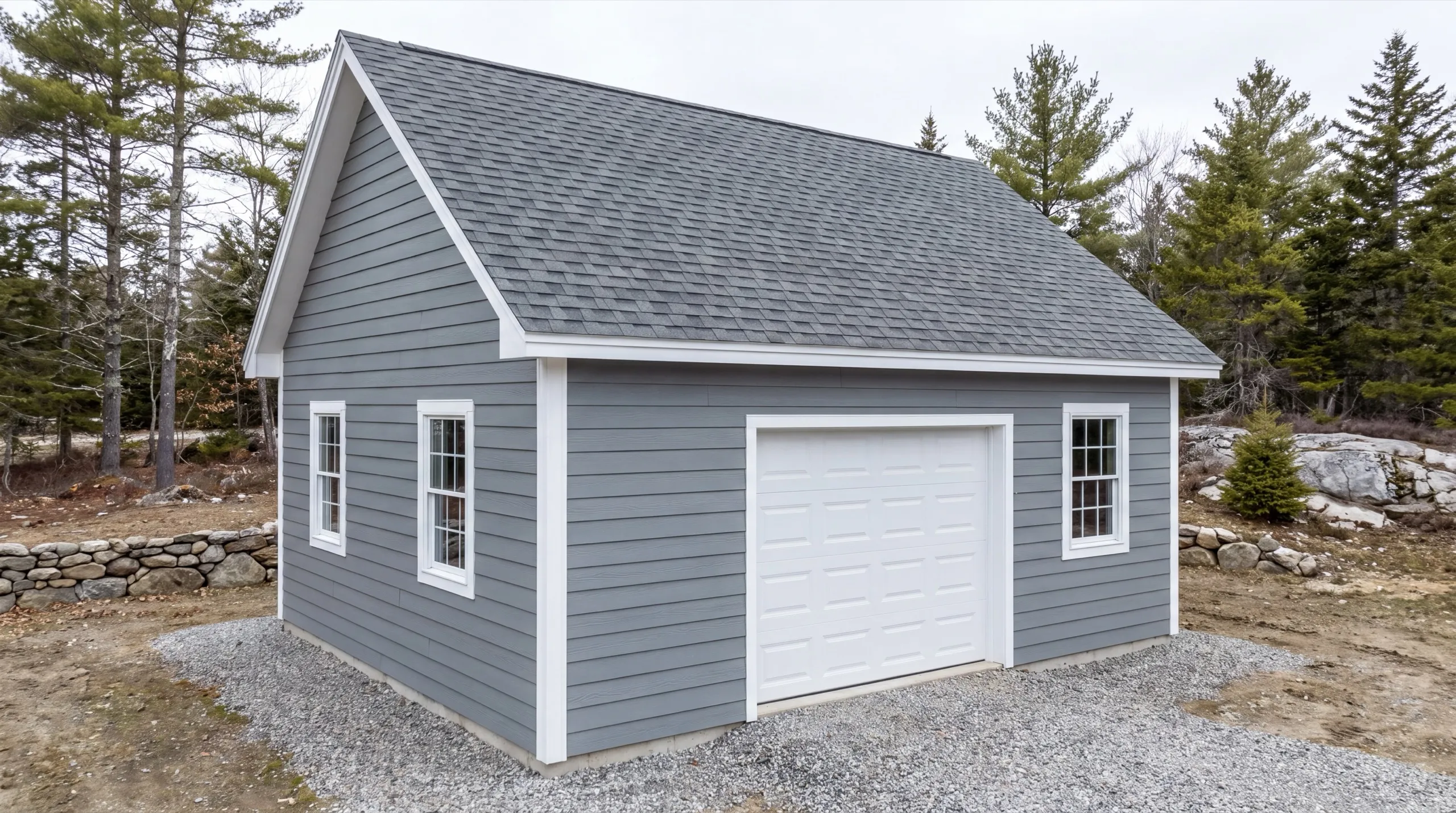 overhead garage door replacement during a remodel