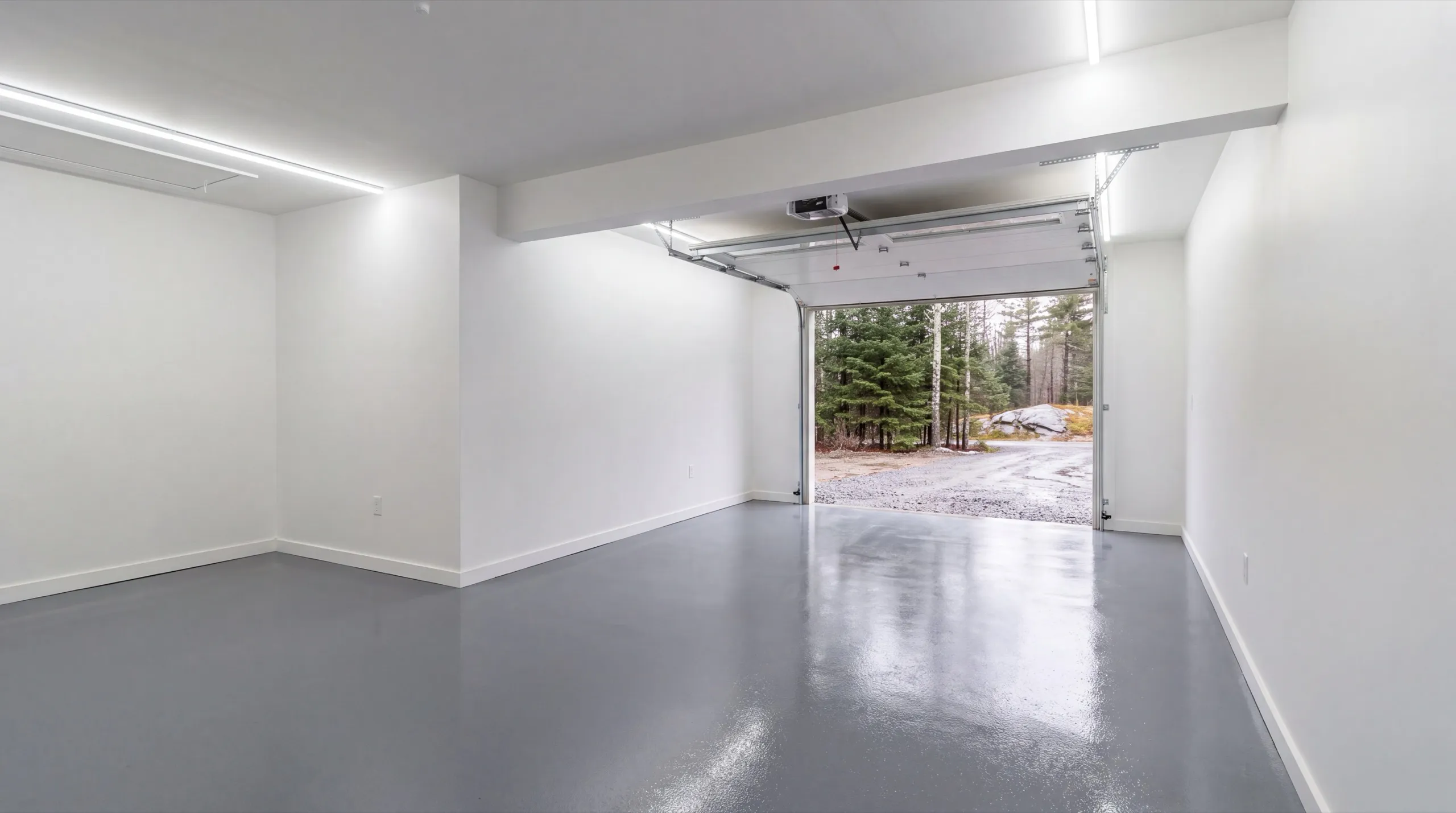 garage remodeling in Gardiner, ME, structural repair underway