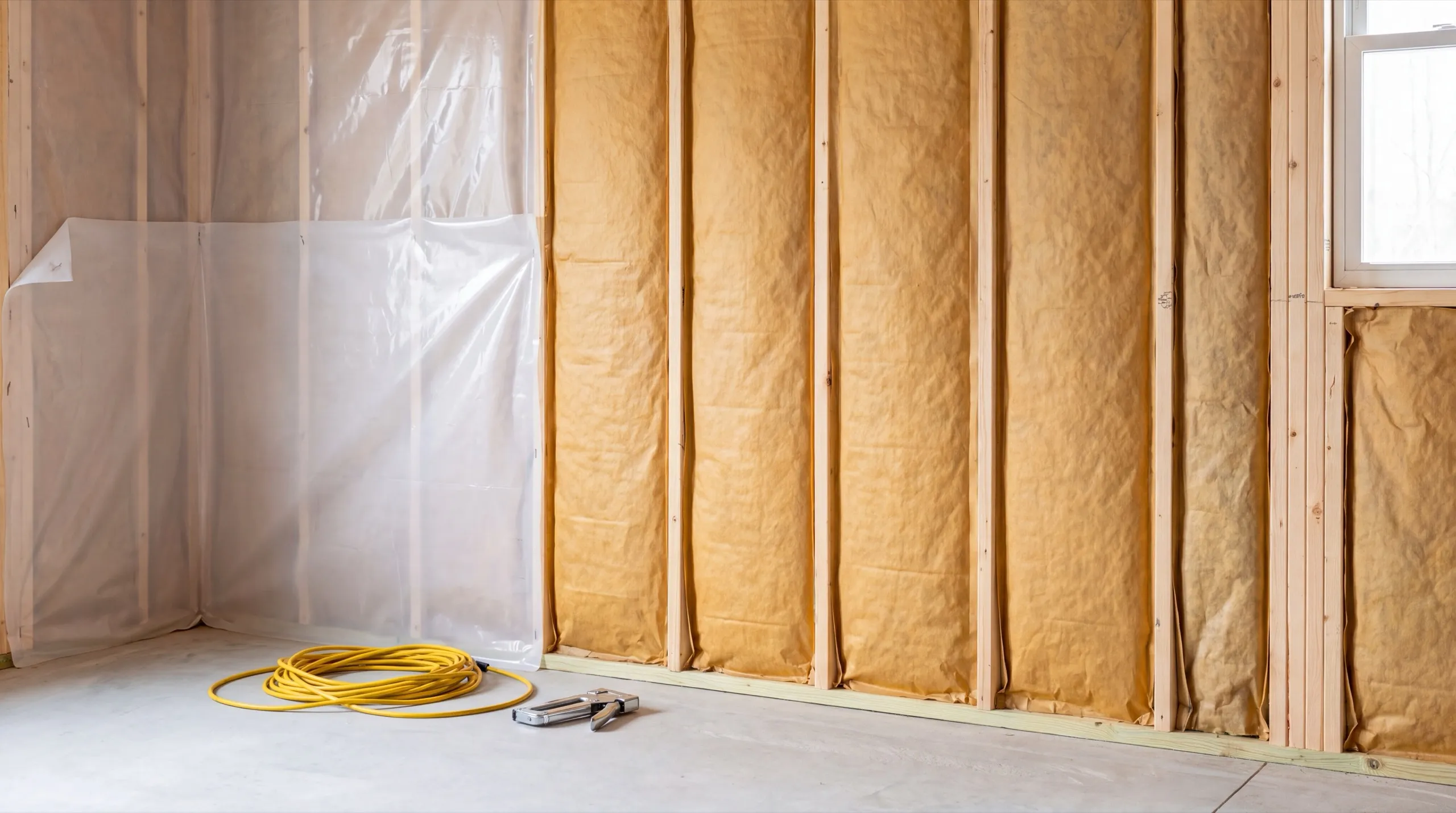 garage insulation and drywall upgrade in Central Maine