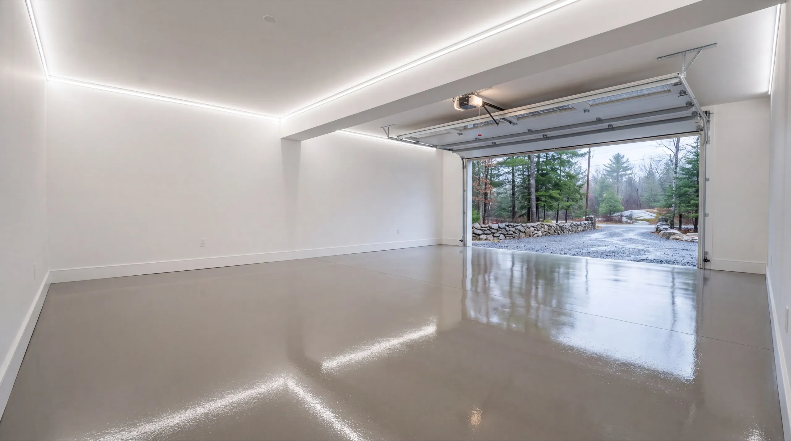 garage remodeling in Litchfield, ME, structural repair underway
