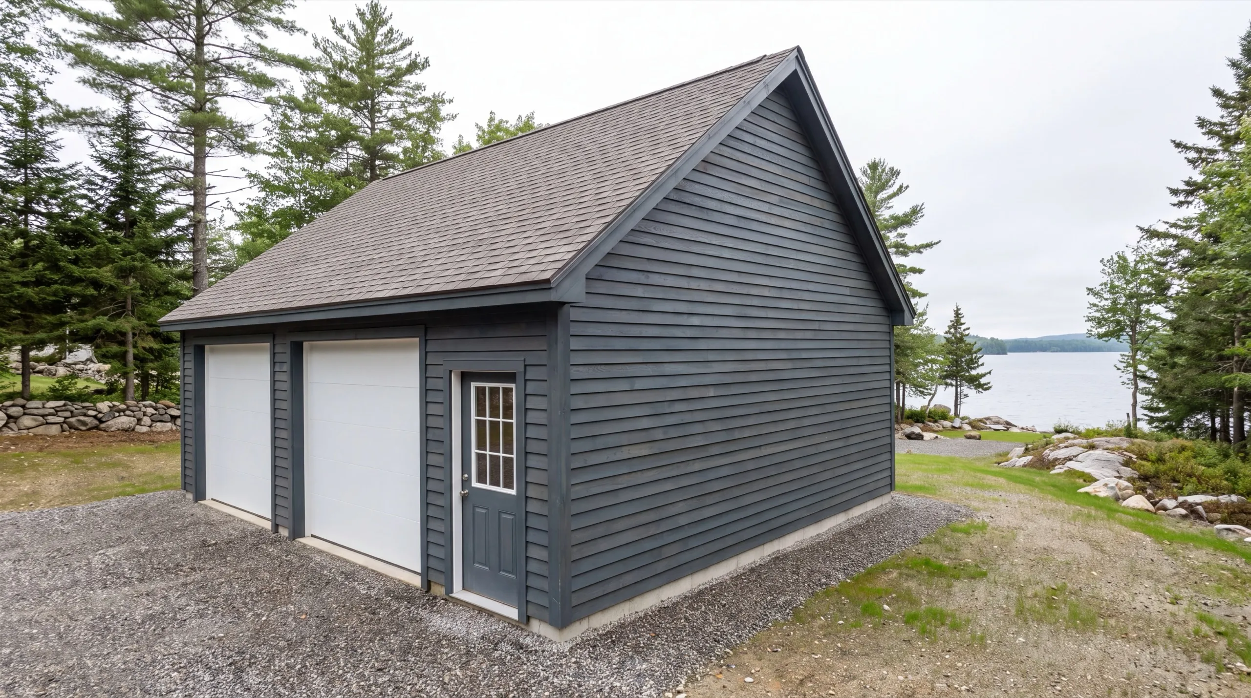 garage remodel on an inland Manchester property