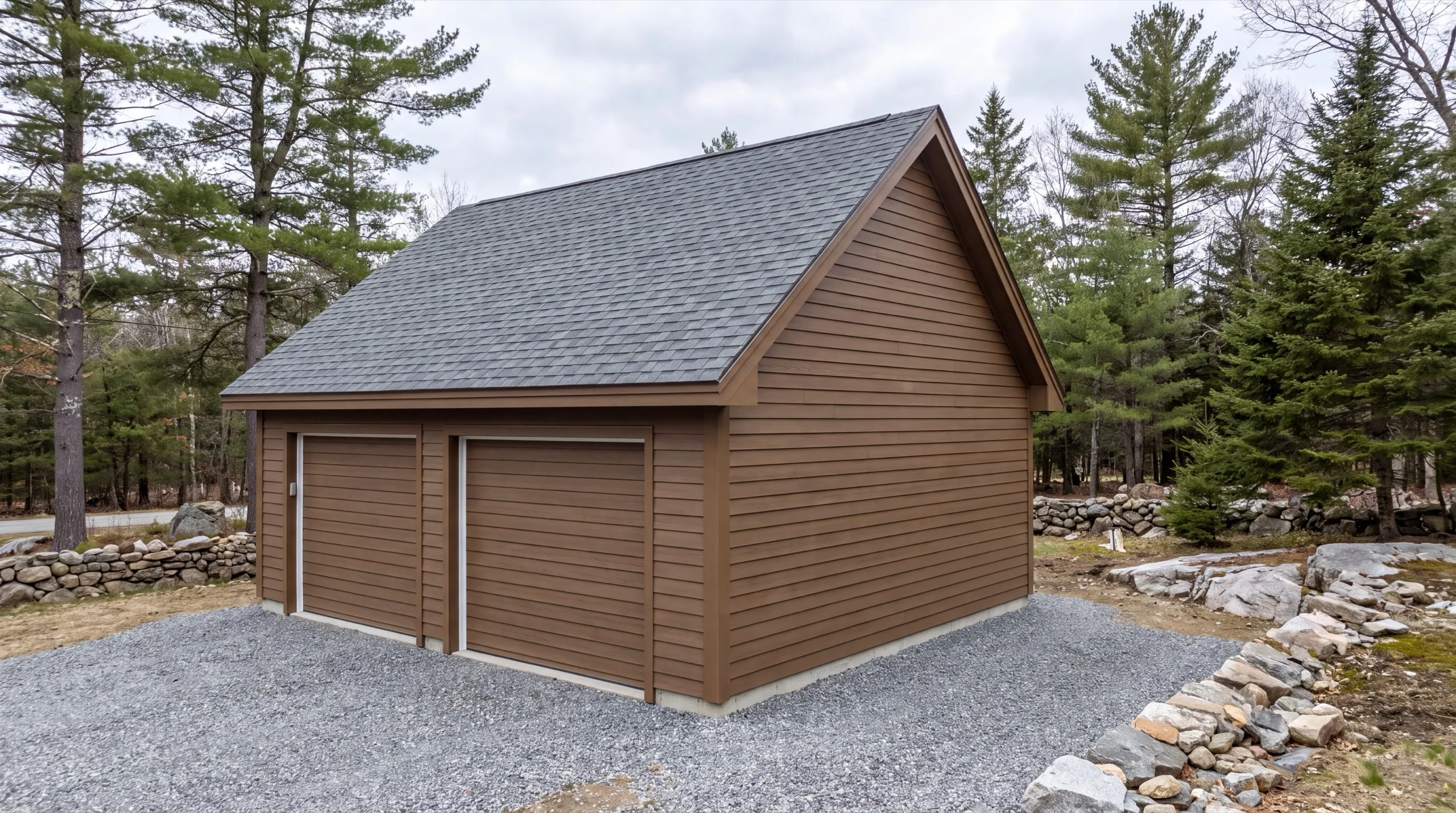 garage remodel near the I-95 corridor in West Gardiner