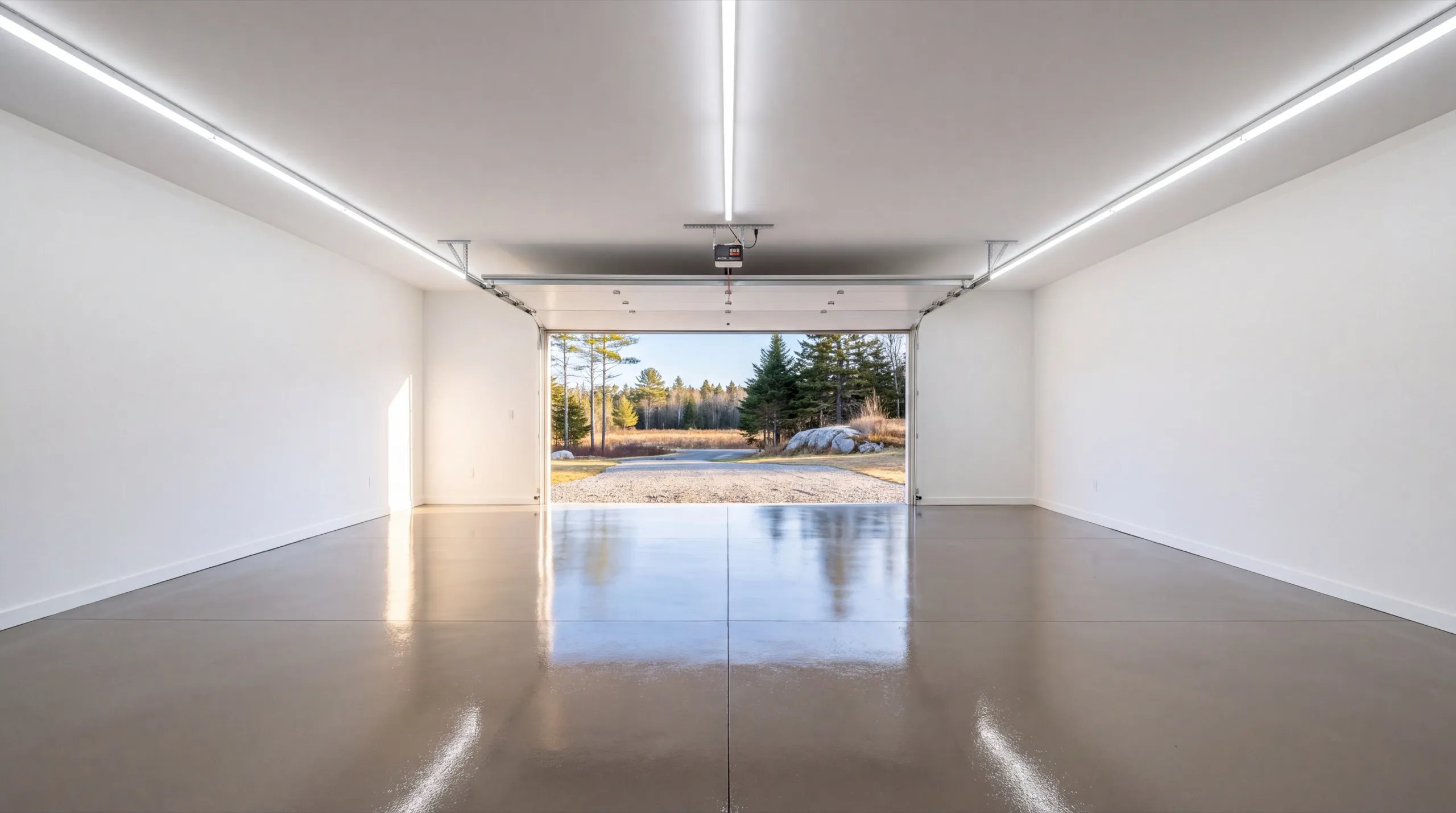 garage remodeling in Windsor, ME, structural repair underway