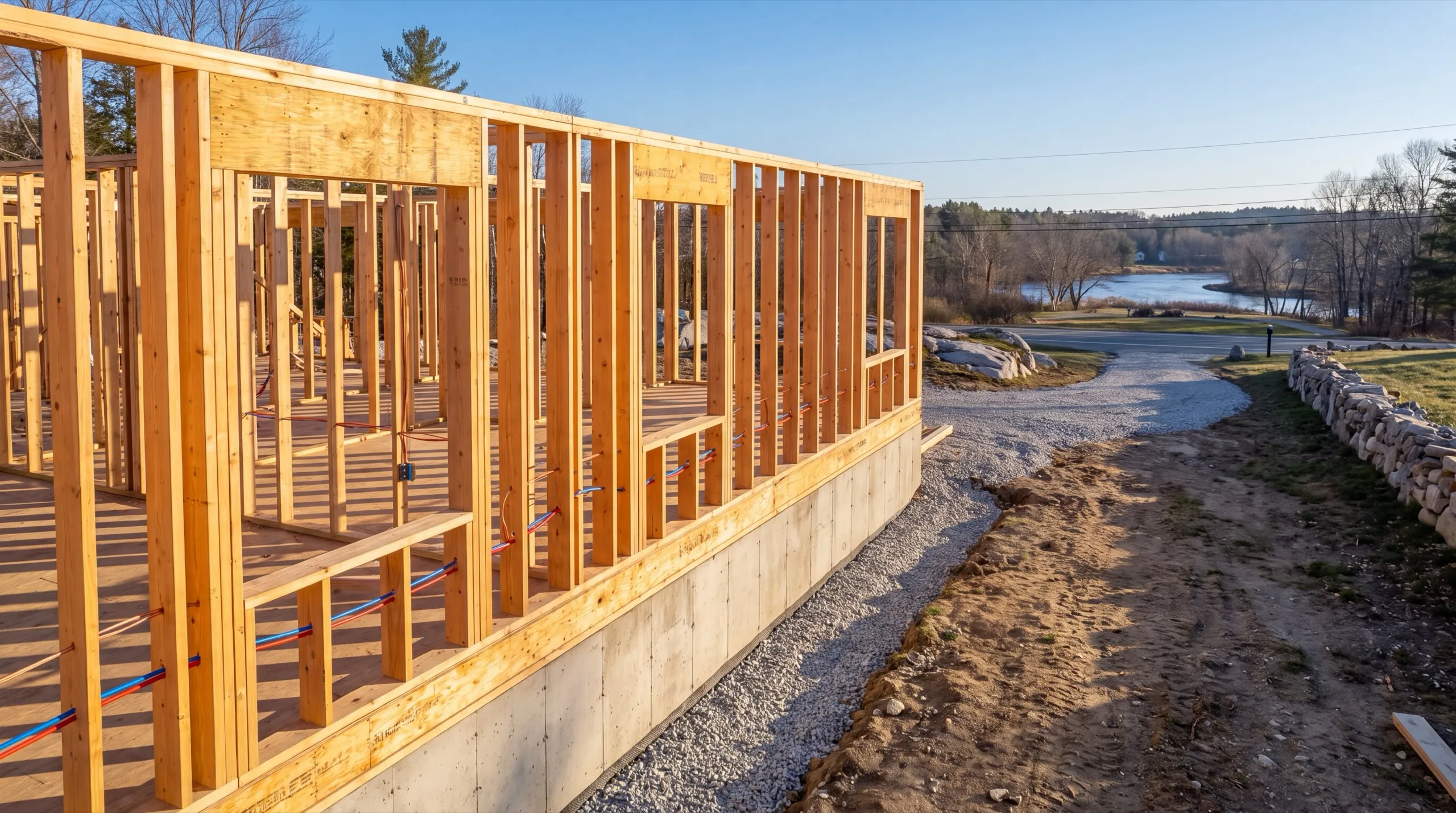 general contractor coordinating subcontractors on a Farmingdale job site