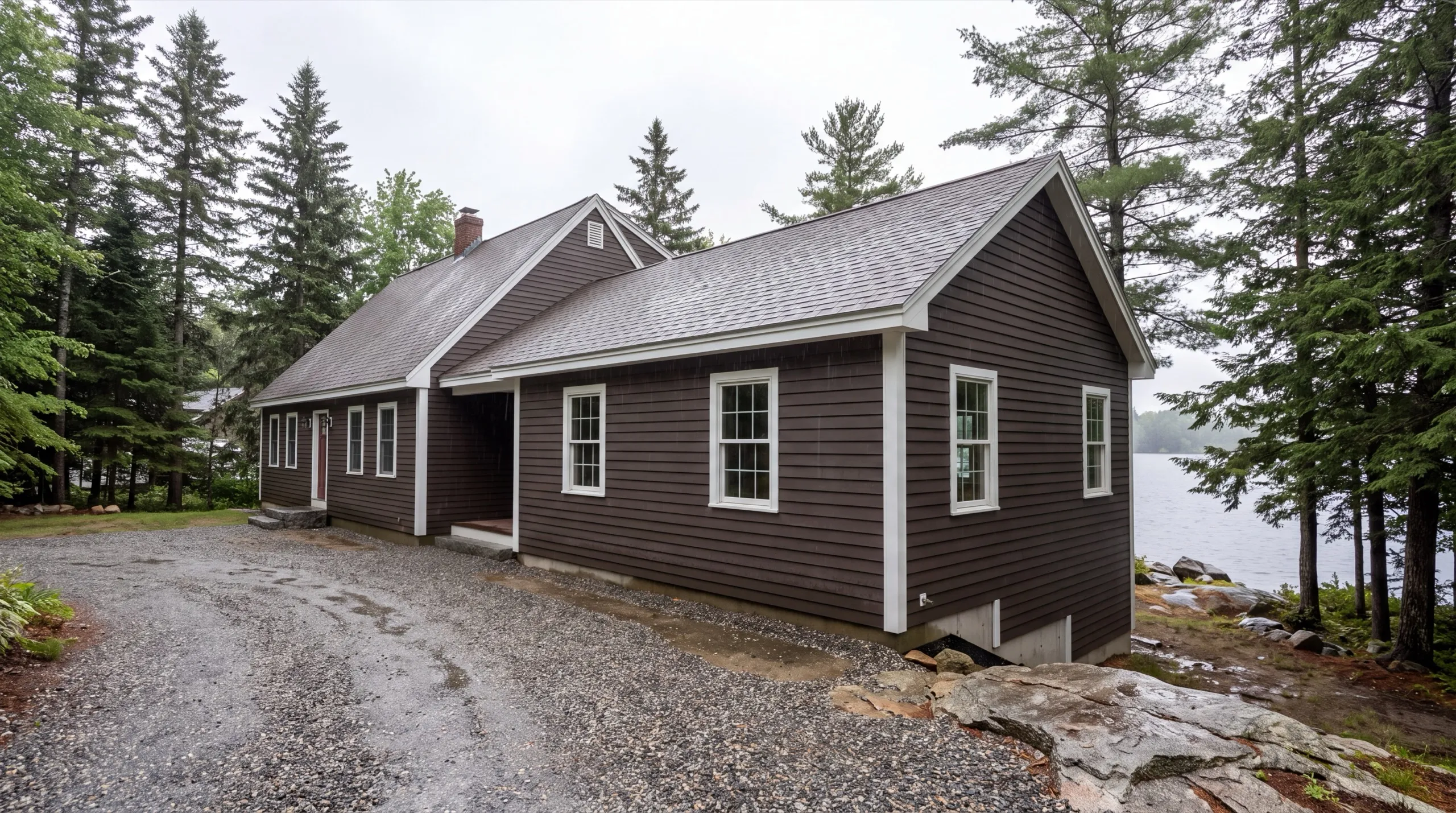 general contractor managing a conversion project on Lake Cobbossee in Manchester