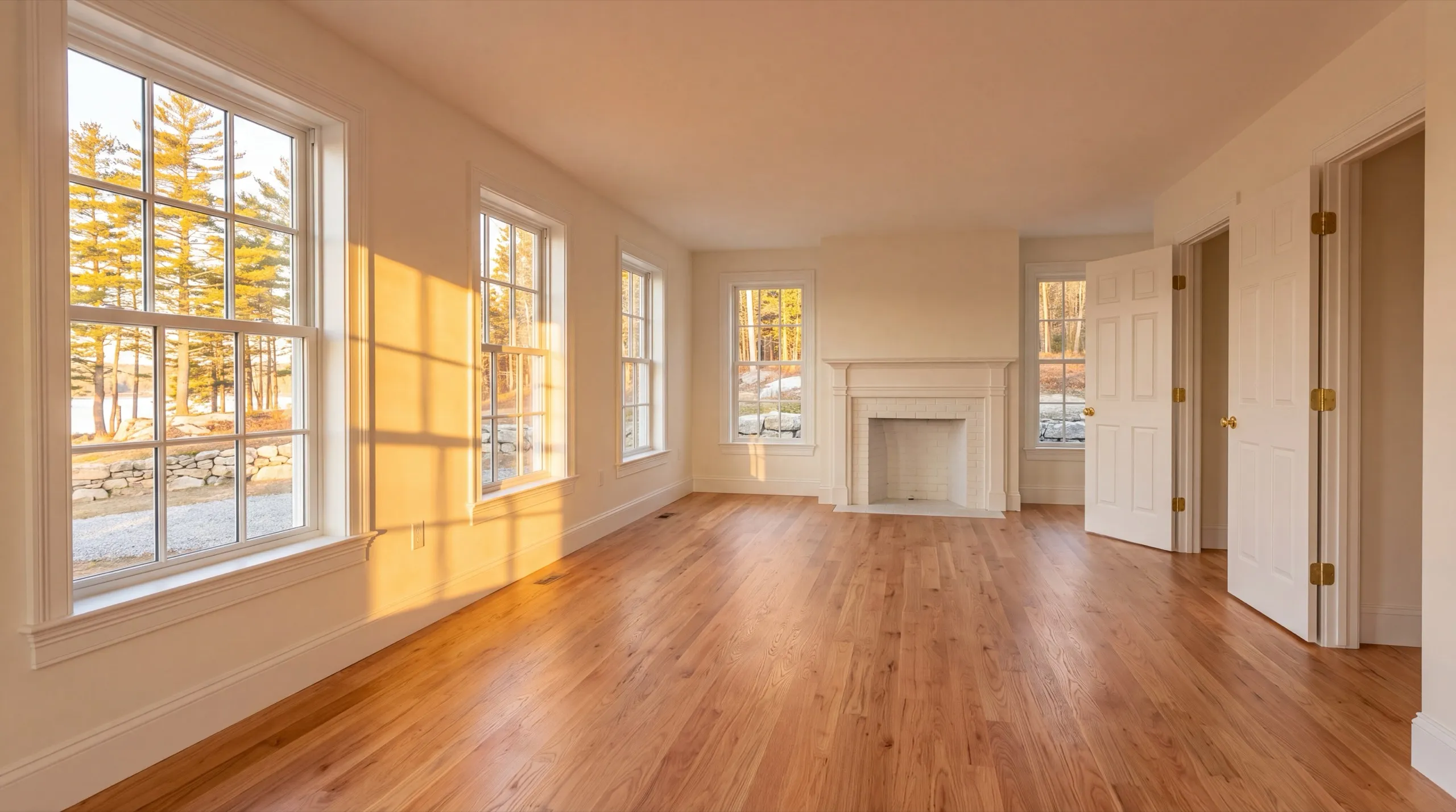 general contractor walking a Richmond homeowner through a finished project