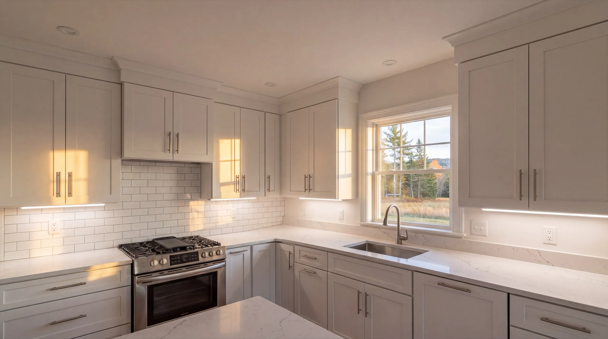 kitchen remodel in a Chelsea farmhouse