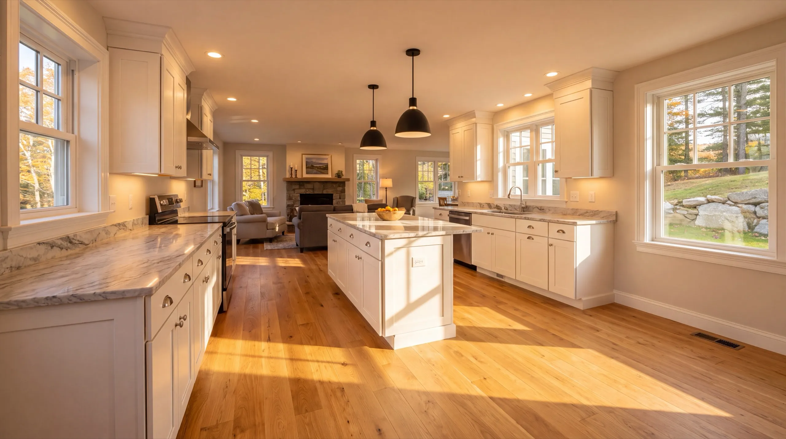 remodeling in Farmingdale, ME, kitchen renovation in progress
