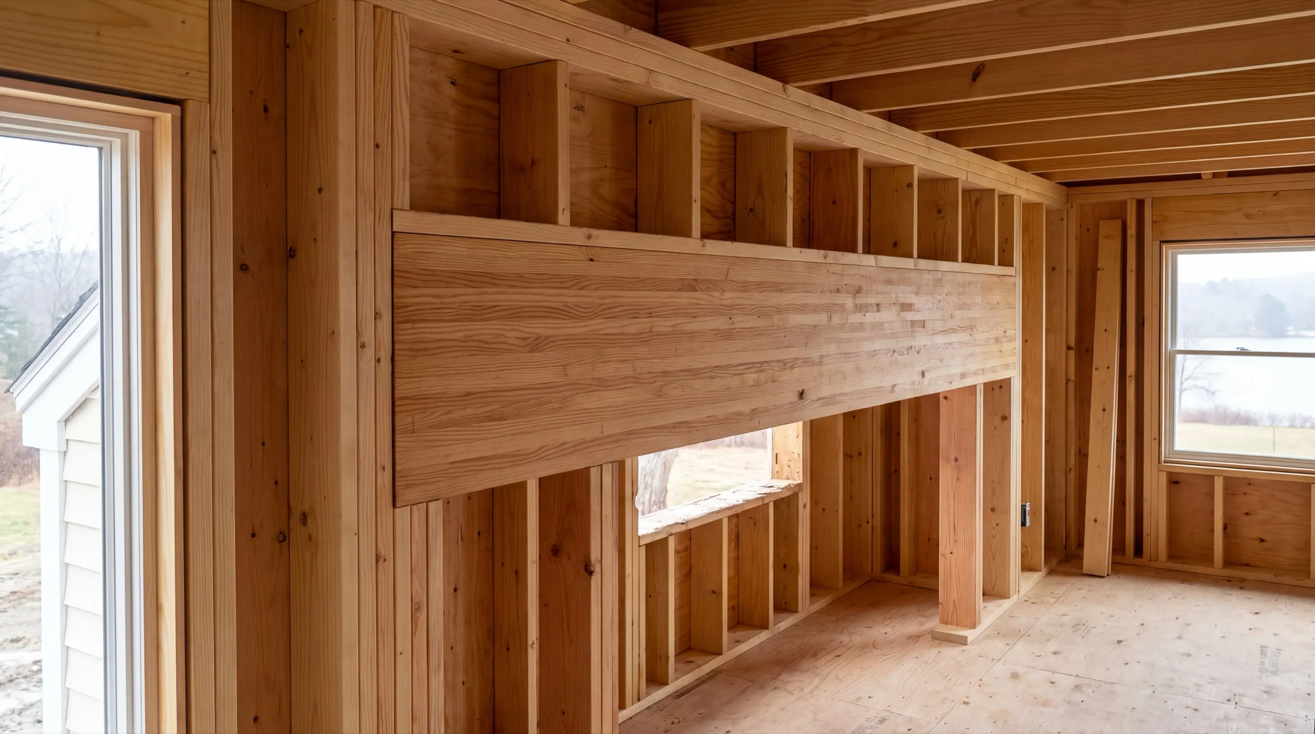 structural framing change during a Monmouth whole-home remodel
