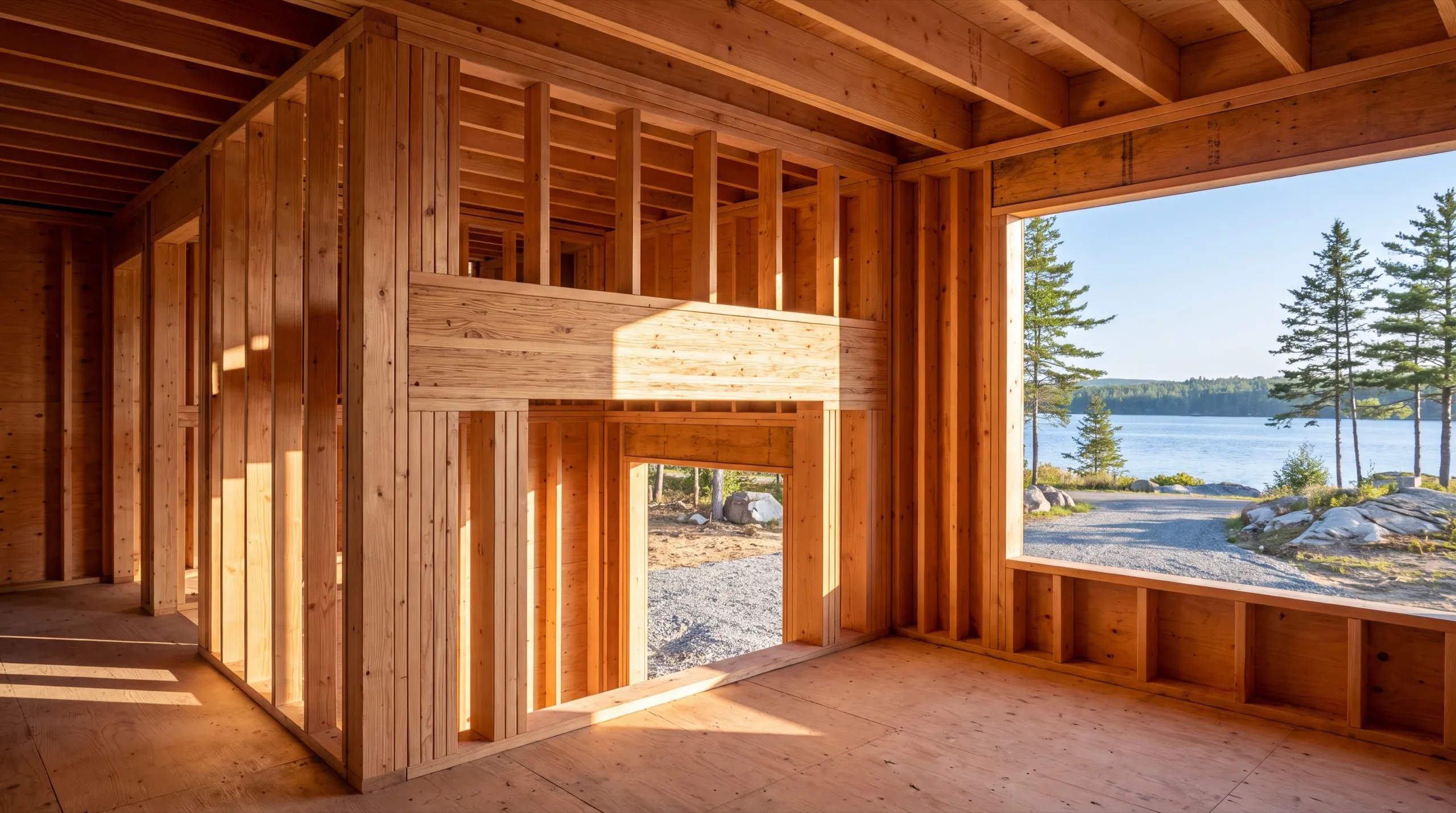 structural framing change during a Randolph whole-home remodel