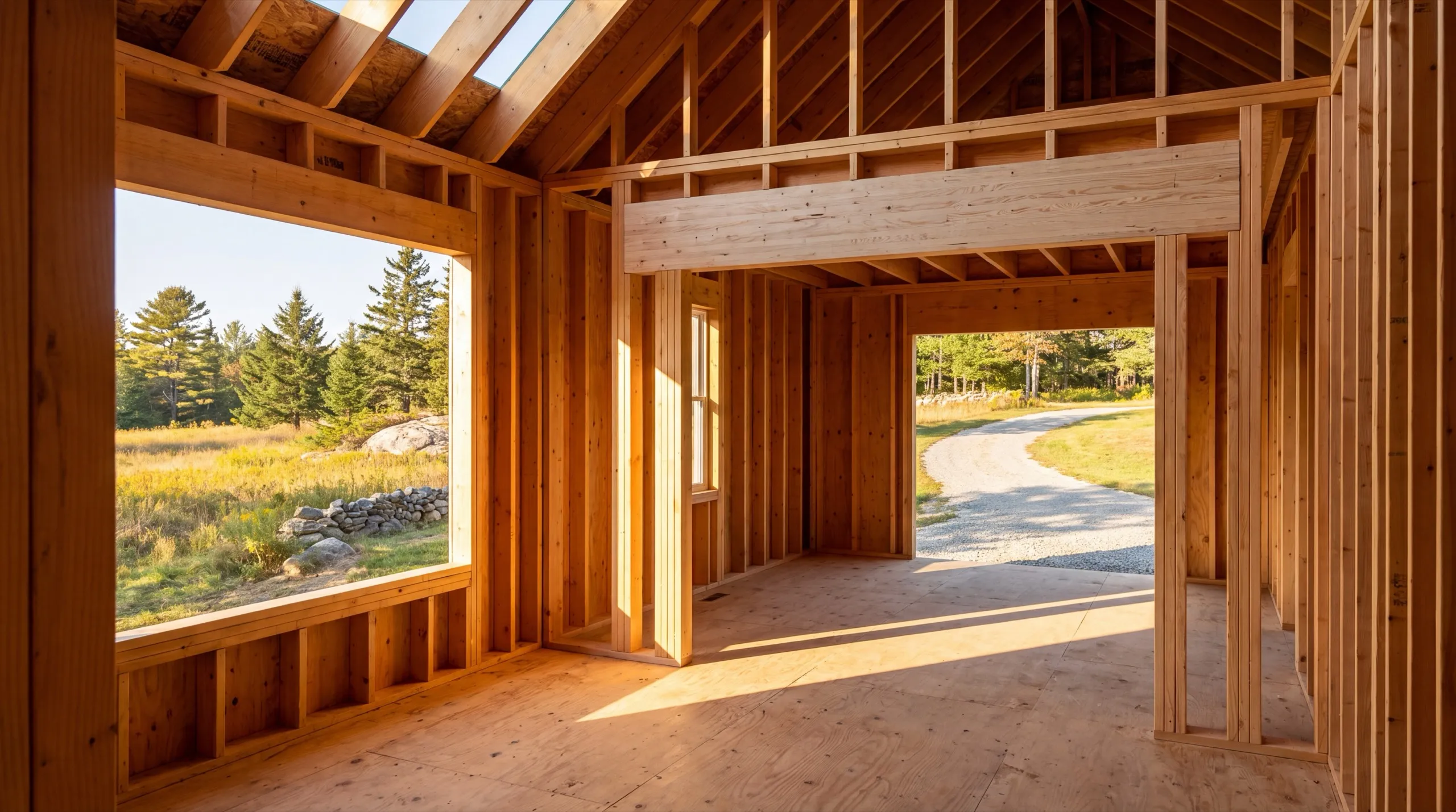 structural framing change during a Sidney whole-home remodel