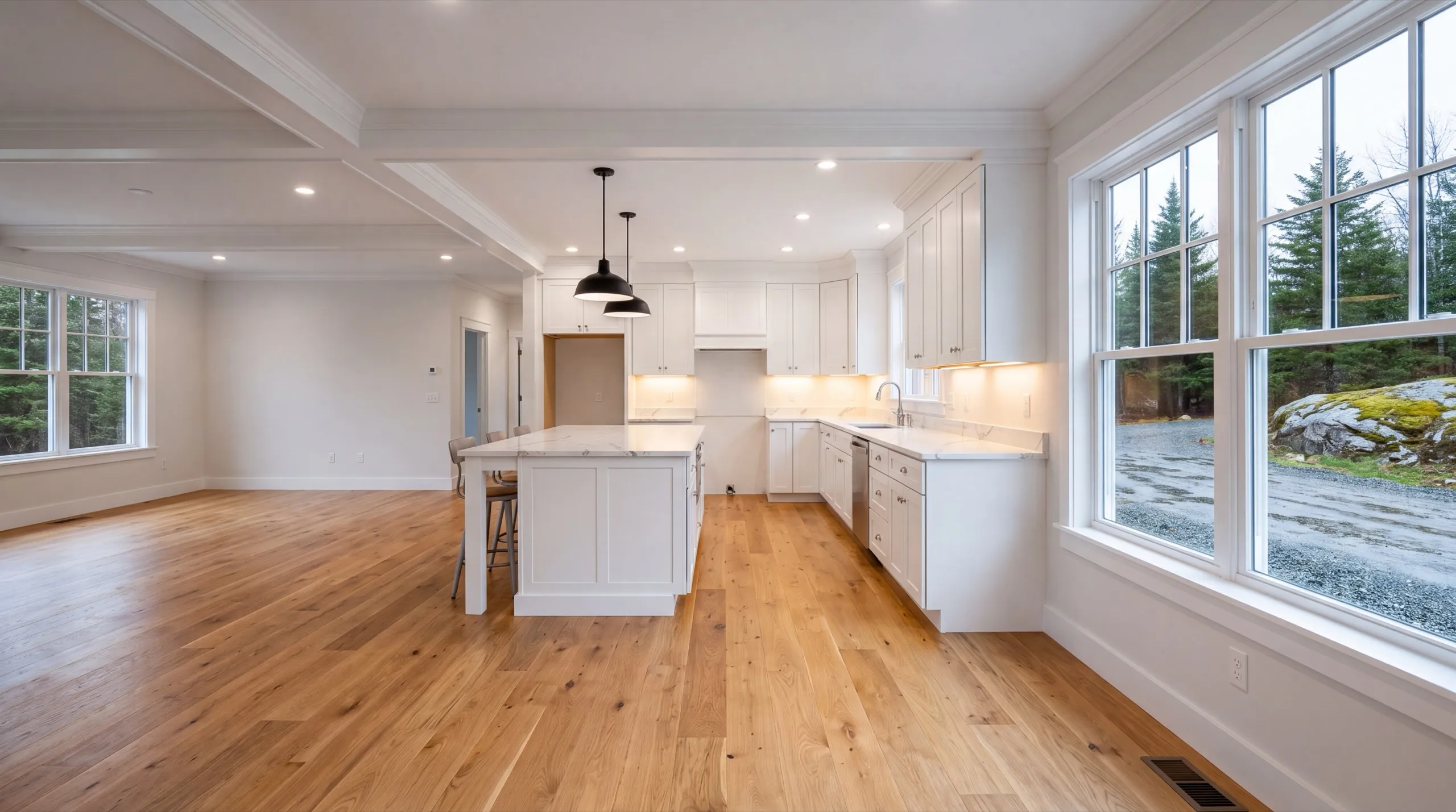 remodeling in West Gardiner, ME, kitchen renovation in progress