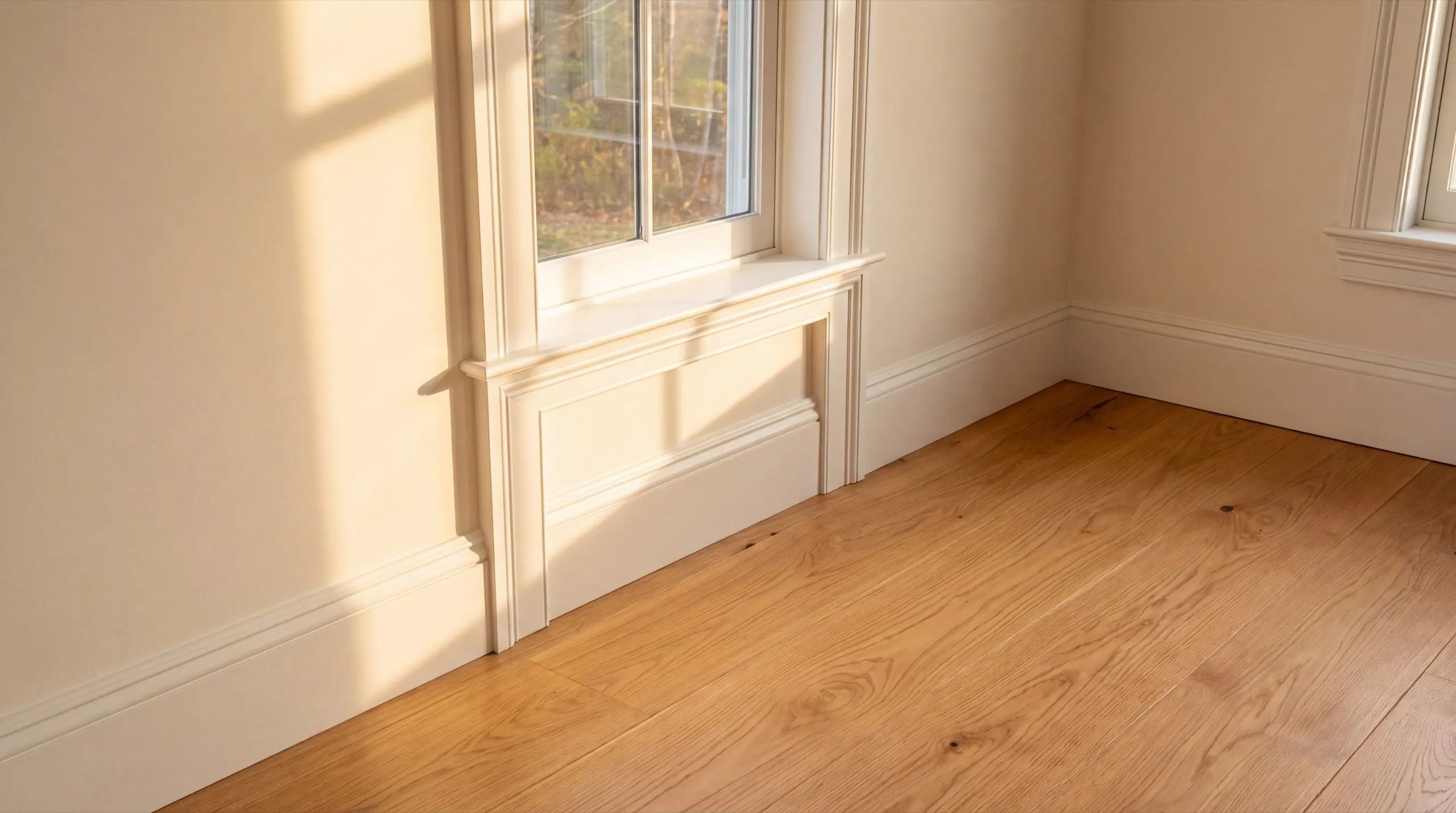 finish carpentry during a Whitefield remodel