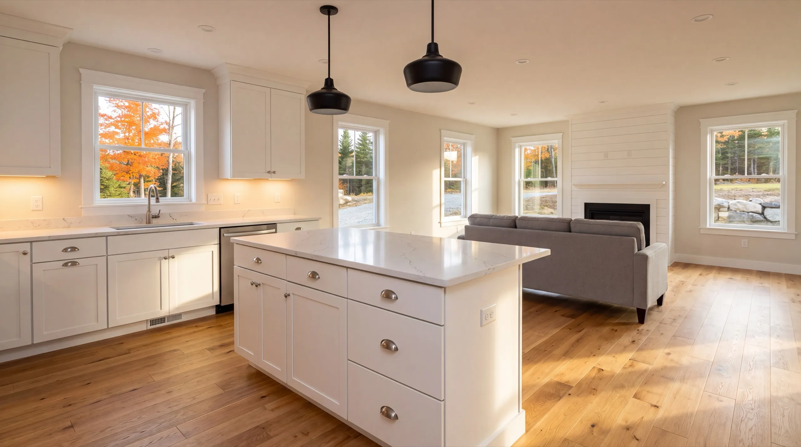 whole-home remodel, structural framing changes in Central Maine