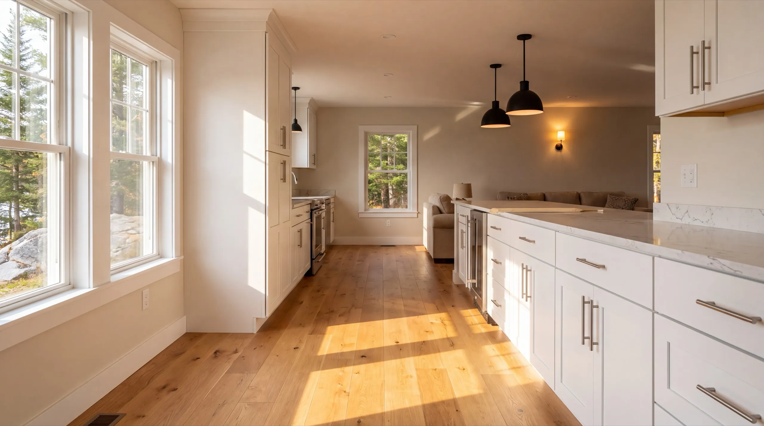 remodeling in Winthrop, ME, kitchen renovation in progress