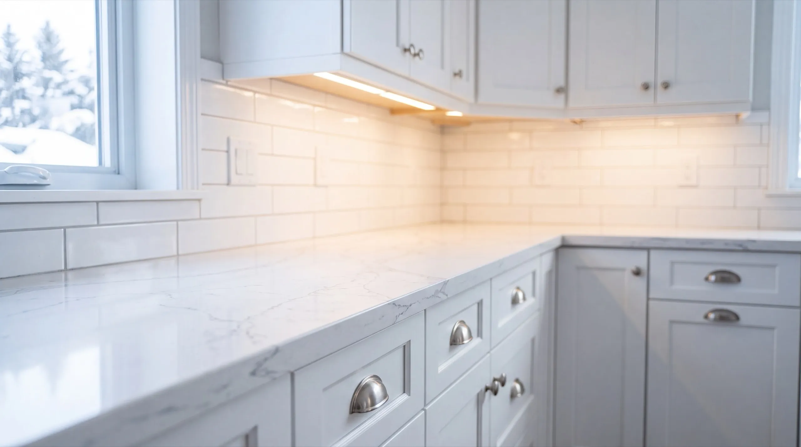 kitchen remodel in a Winthrop lake home