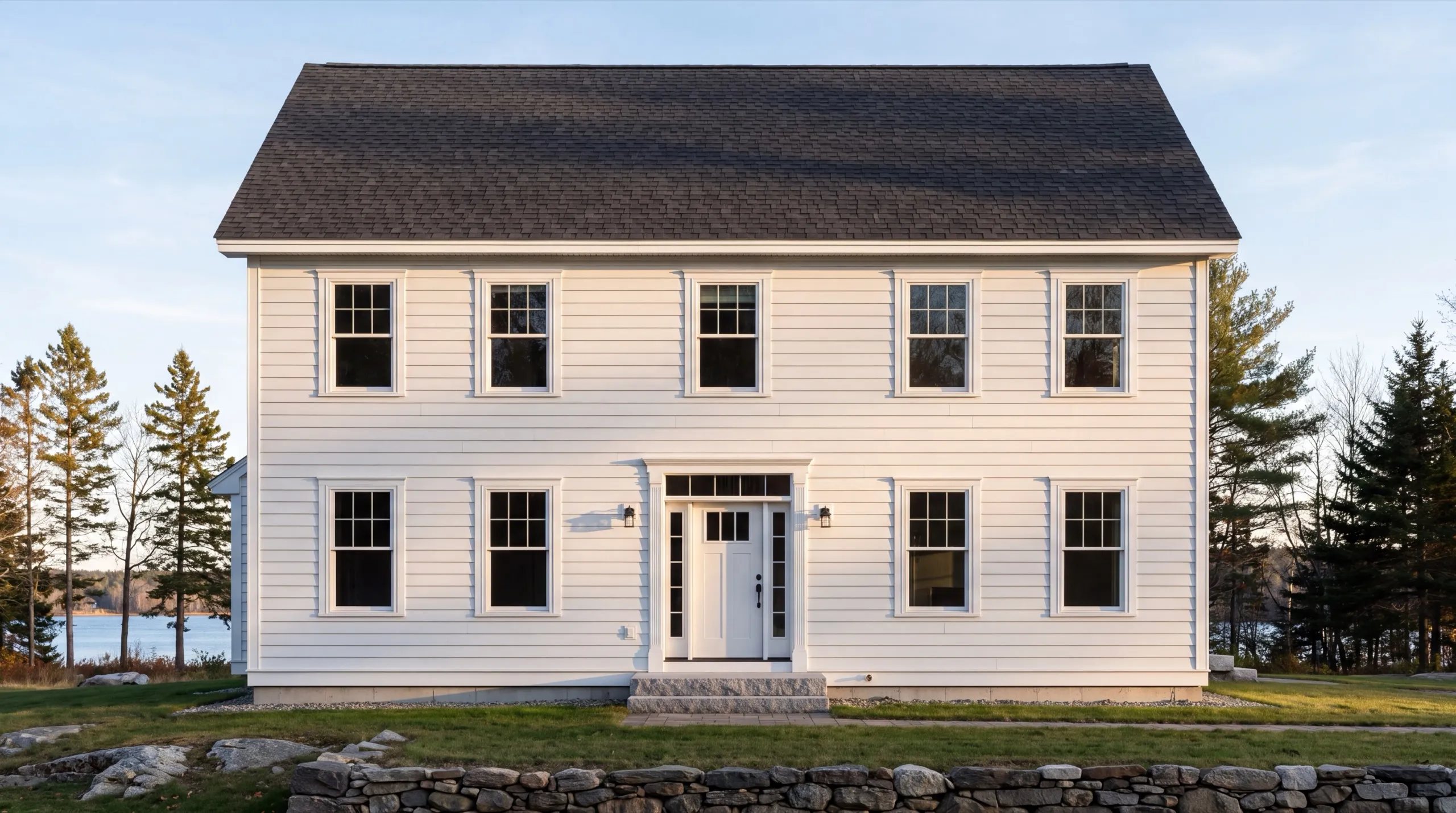 finished siding exterior on an Augusta home