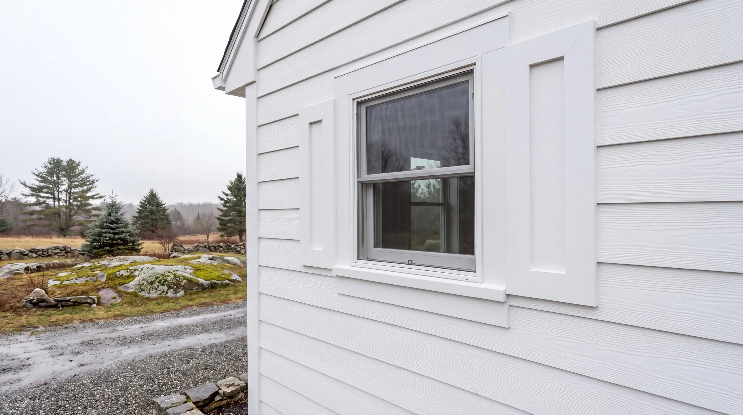 trim and flashing detail on a Chelsea siding job