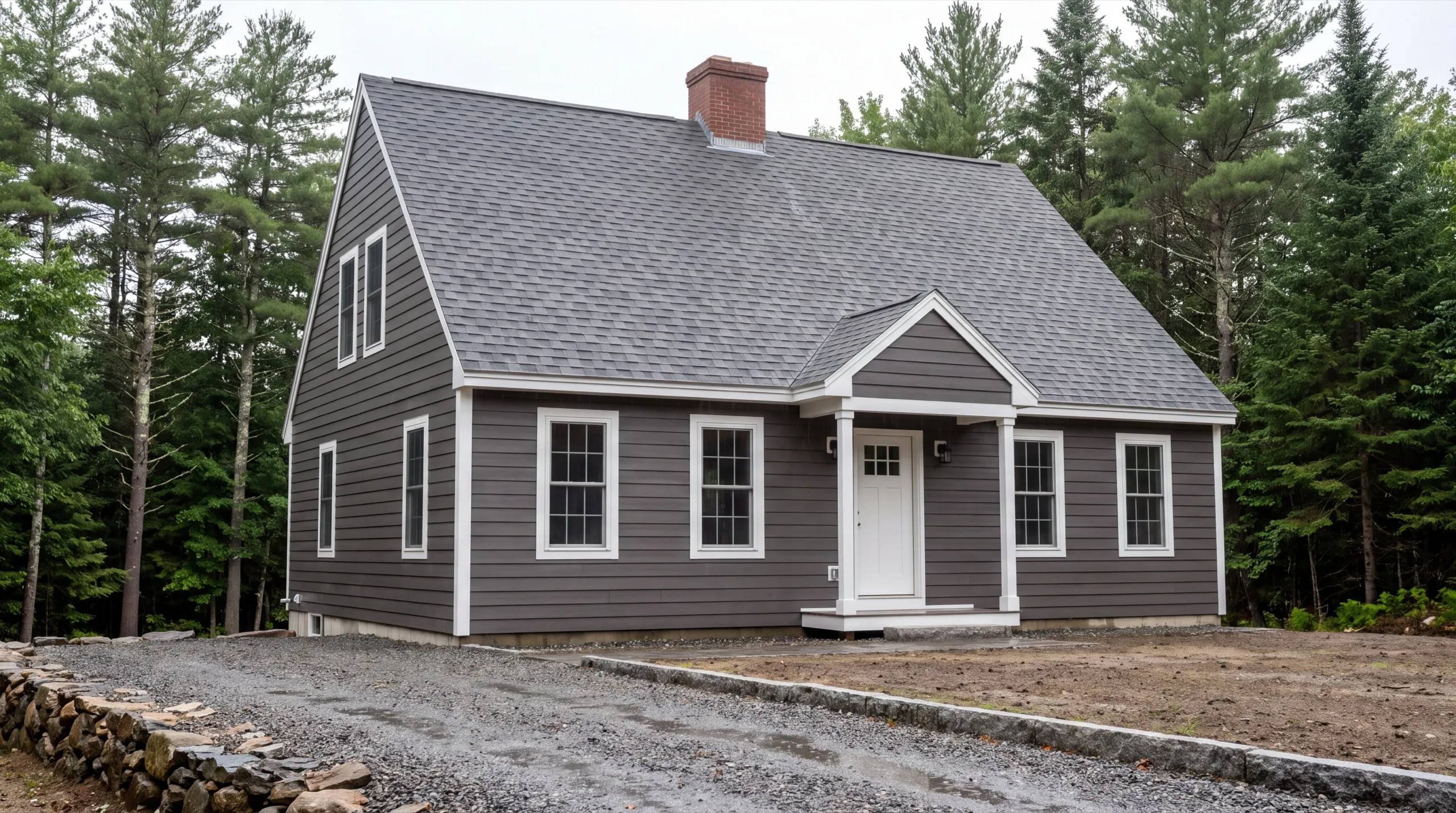 finished siding exterior on a Dresden home
