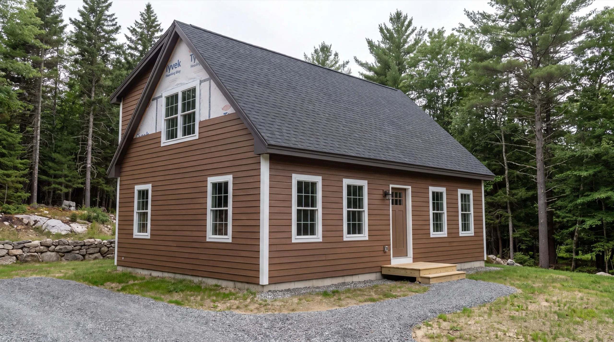 new siding installation in progress in Dresden