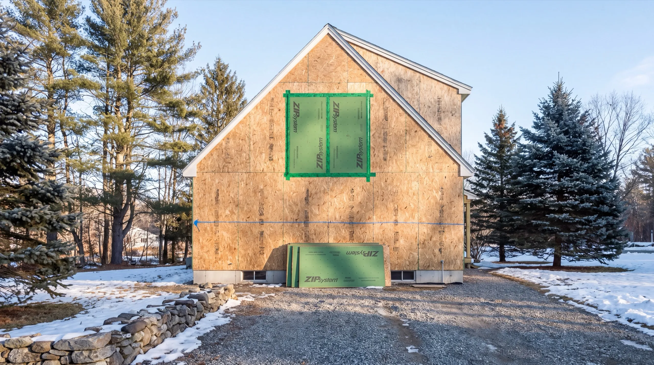 old siding removal on a Gardiner home