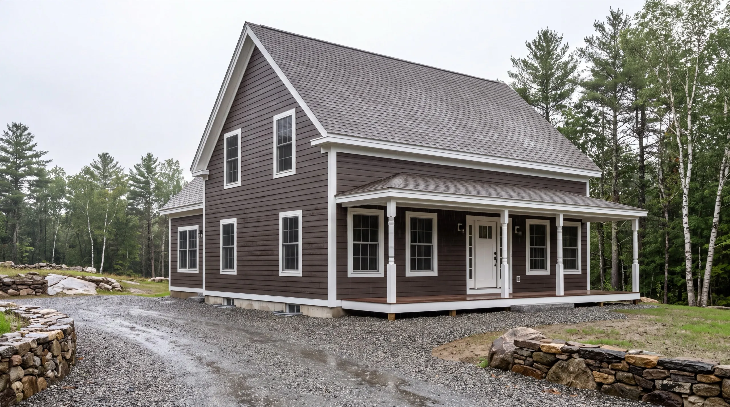 finished siding exterior on a Monmouth home