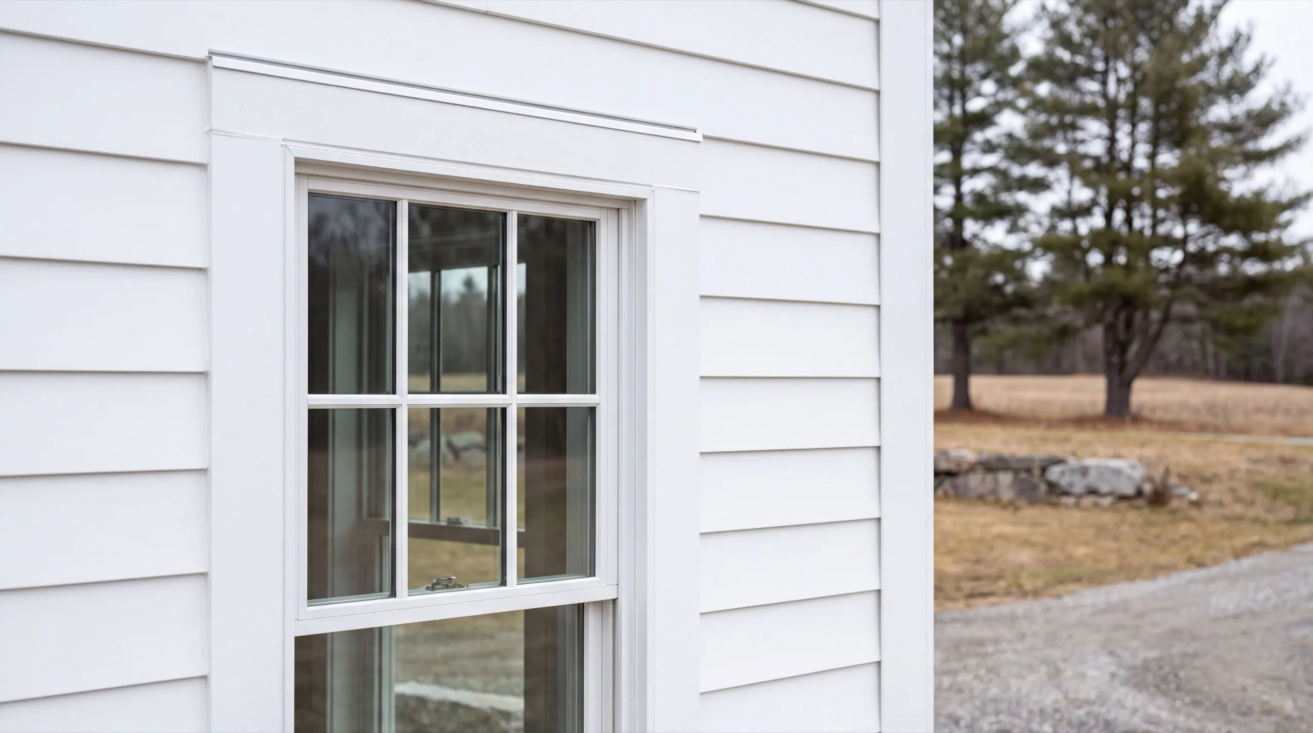 trim and flashing detail on a Monmouth siding job