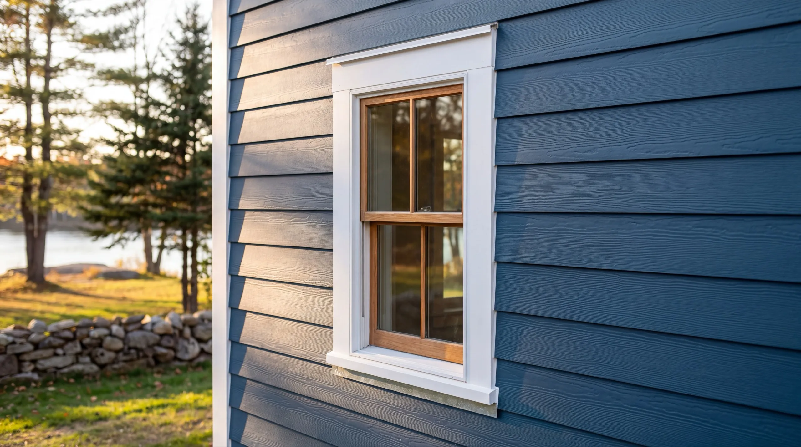 trim and flashing detail on a Pittston siding job