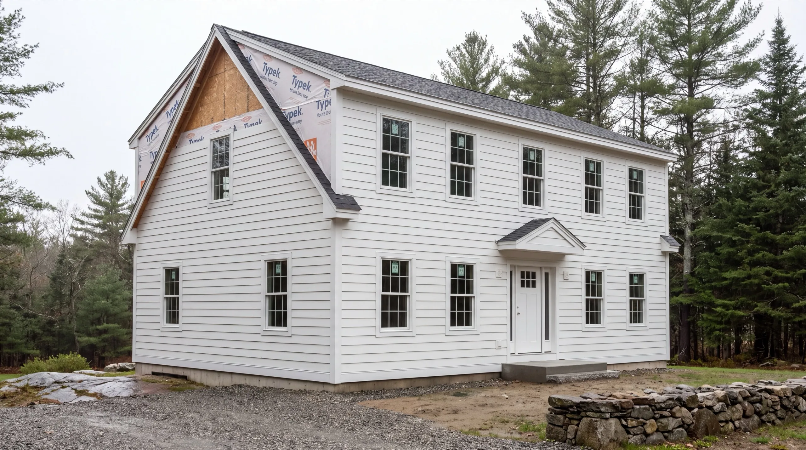 new siding installation in progress in Richmond