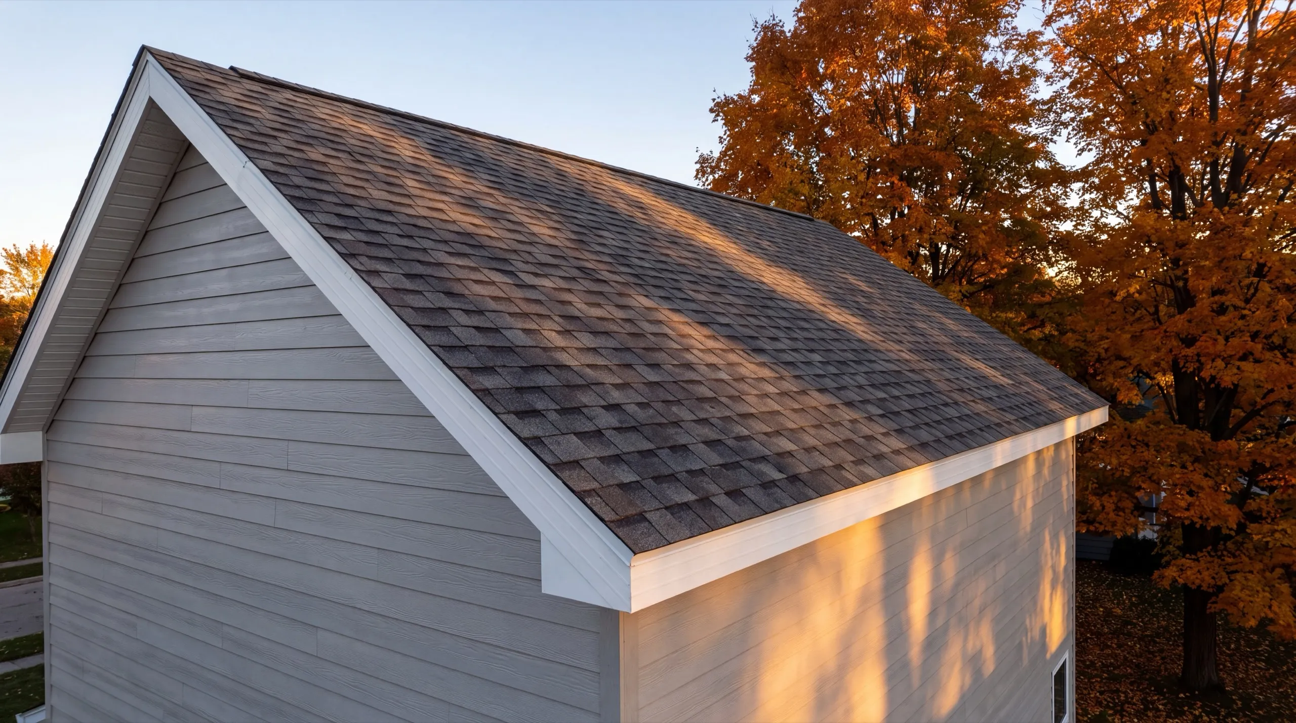 vinyl siding installation on a Central Maine home