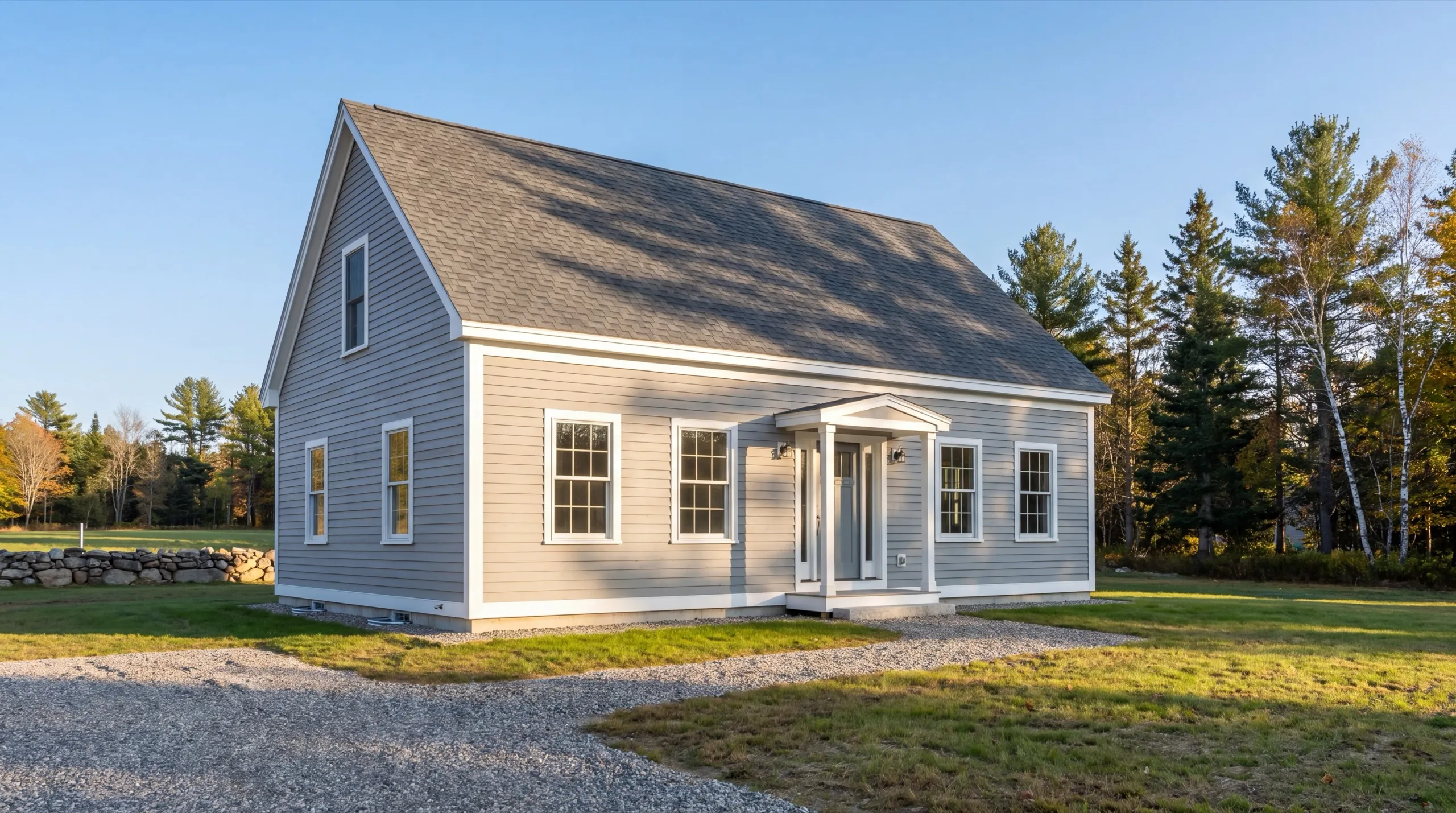 finished siding exterior on a Windsor home